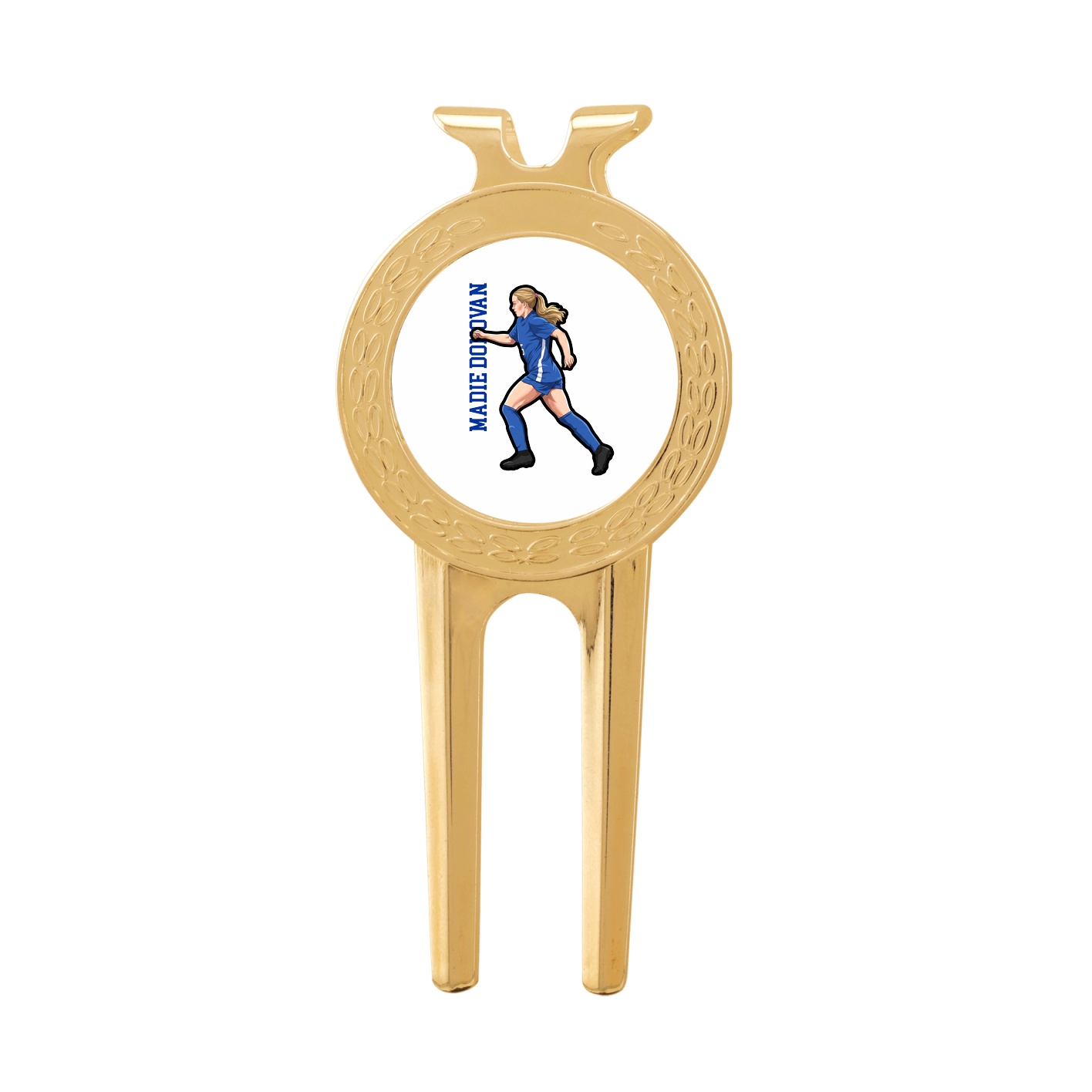 Divot Tool with Ball Marker — Name Vertical in Classic