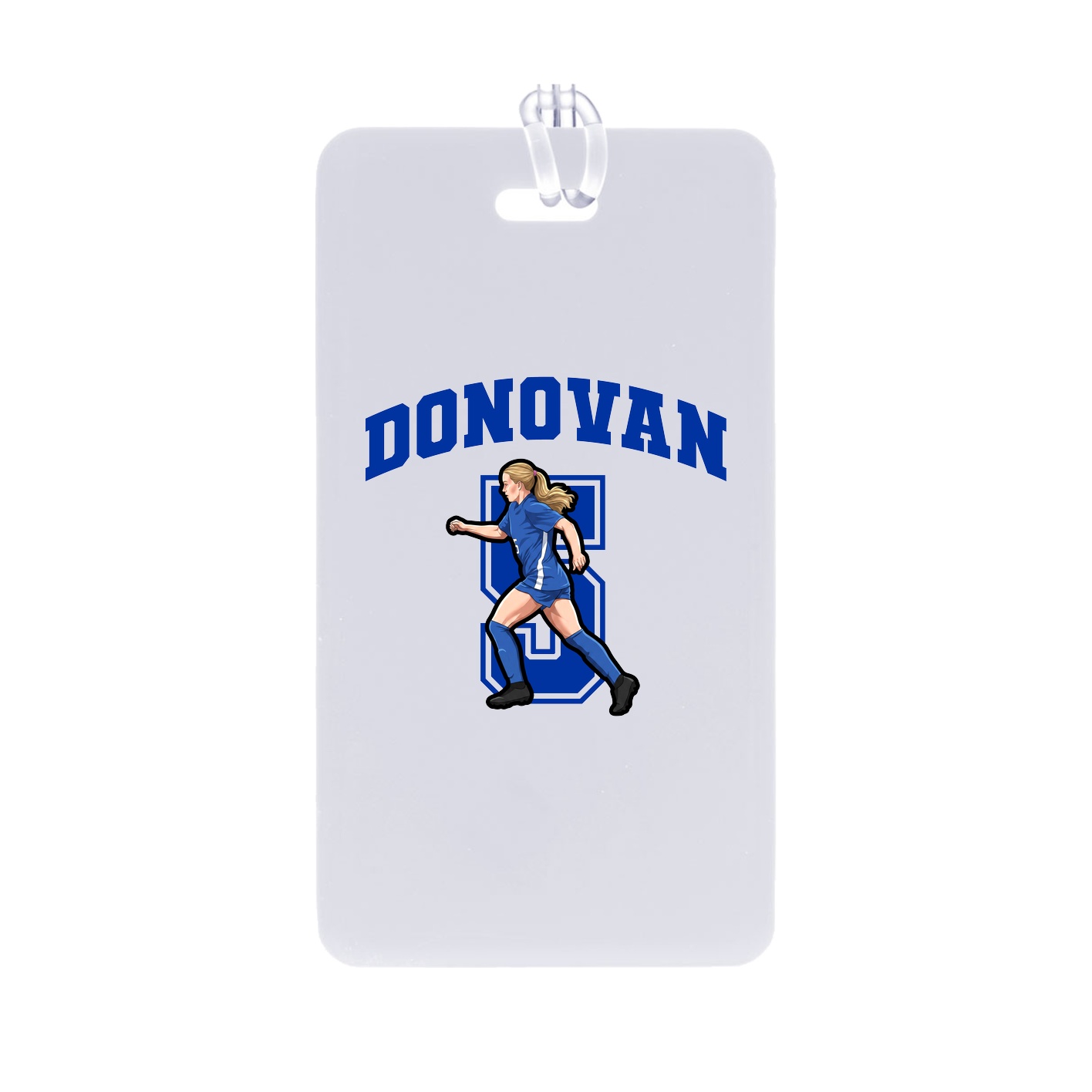 Bag Tag — Number in Classic