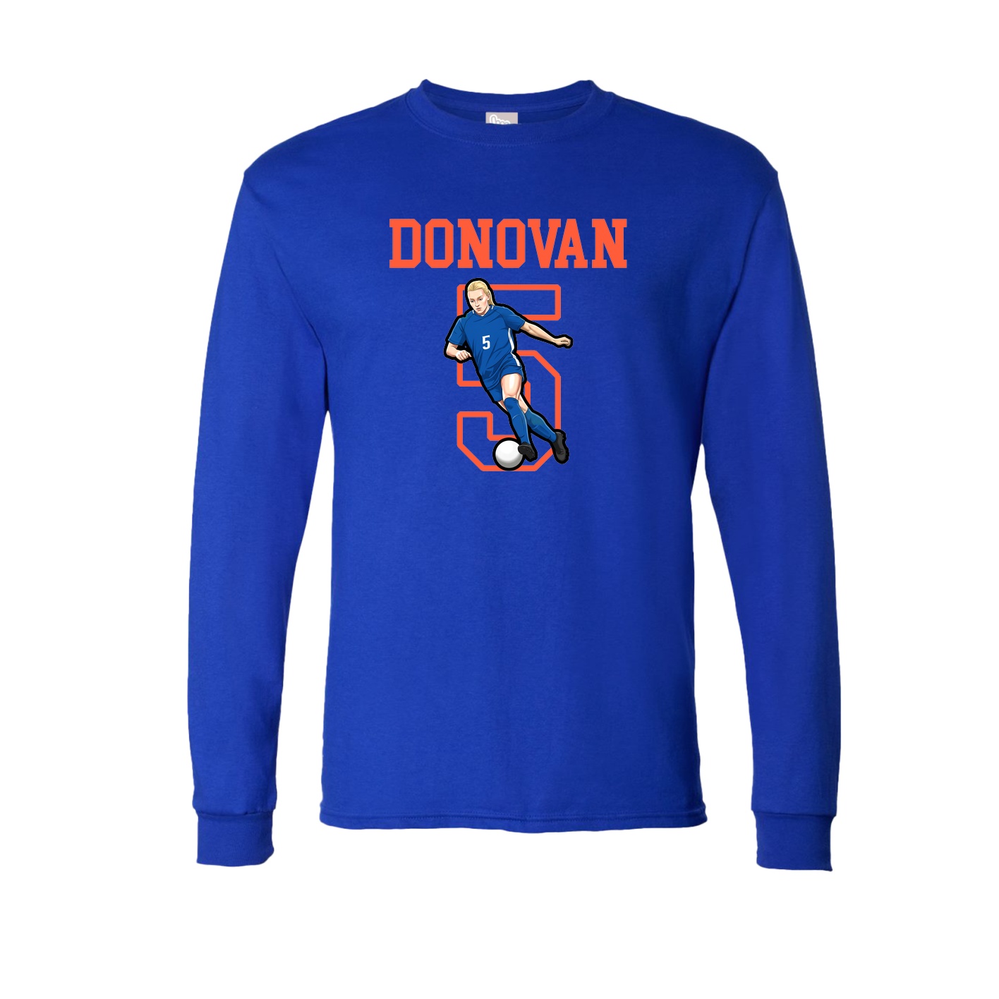 Long Sleeve Tee — Shirsey in Royal