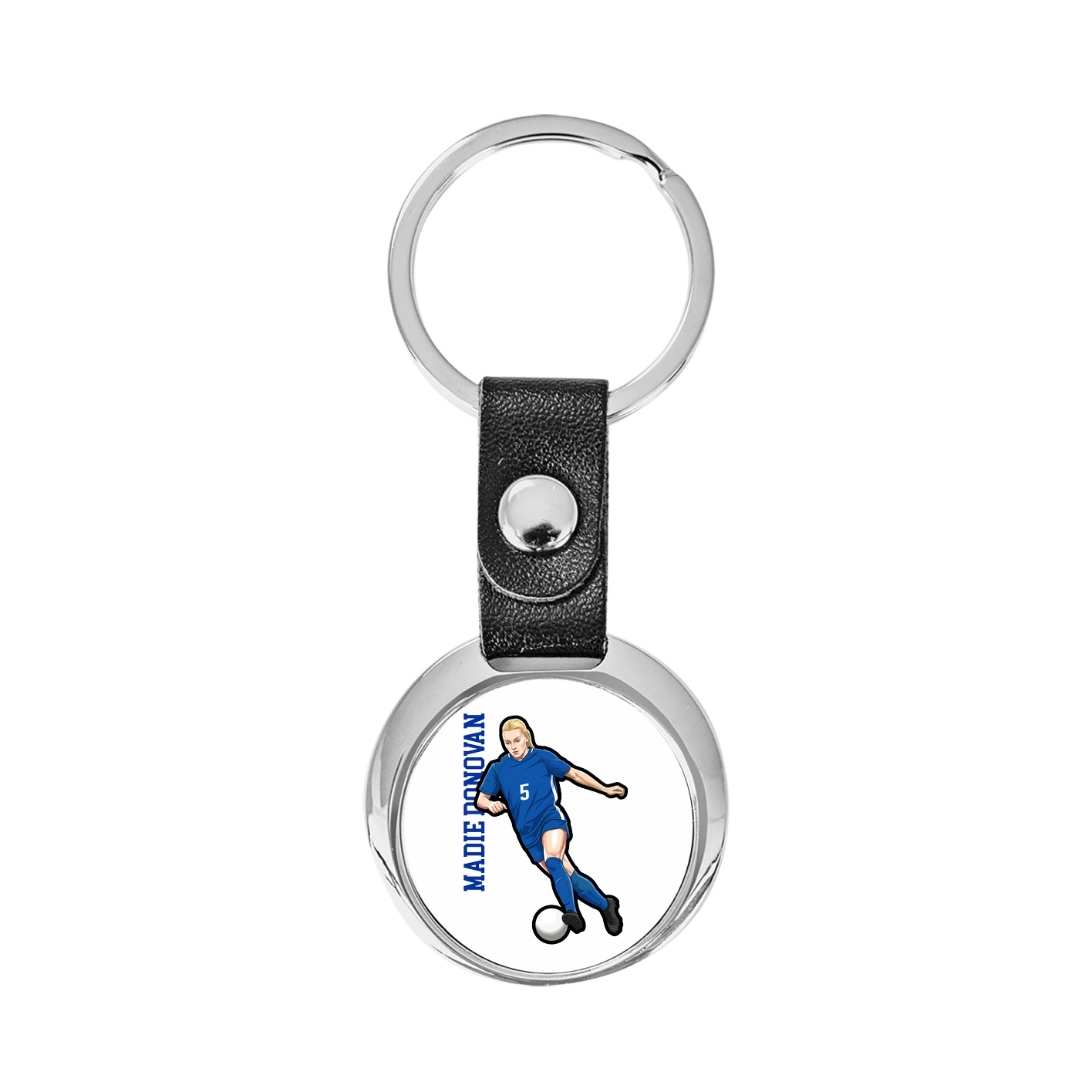 Key Chain — Name Vertical in Classic