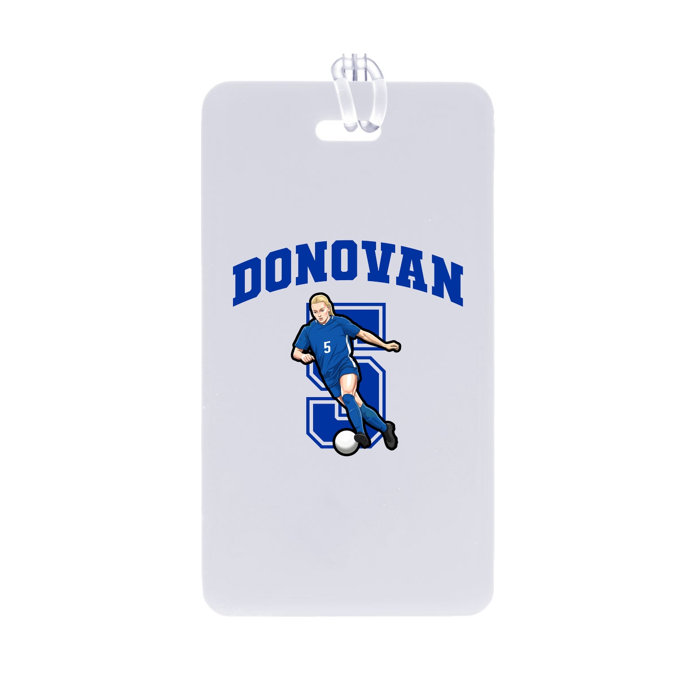 Bag Tag — Number in Classic