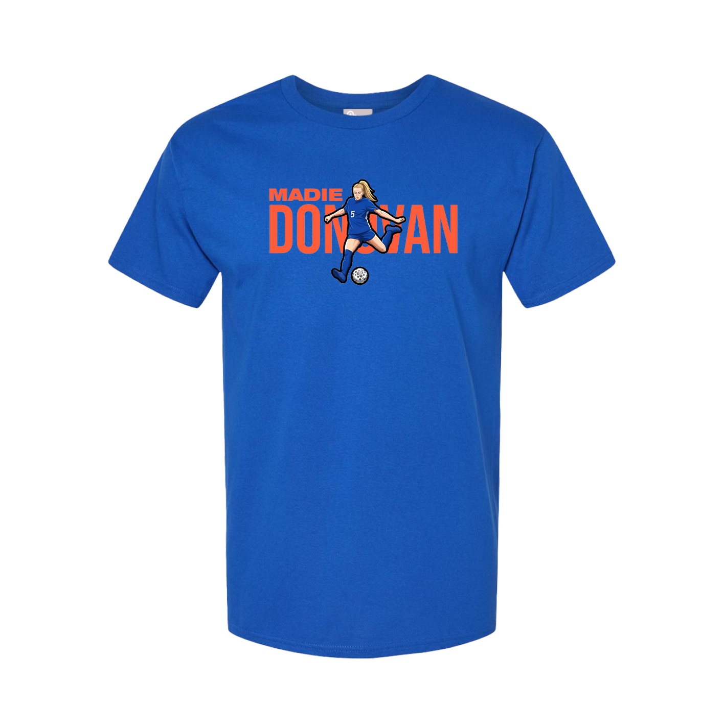 Youth Tee — Player Name in Royal