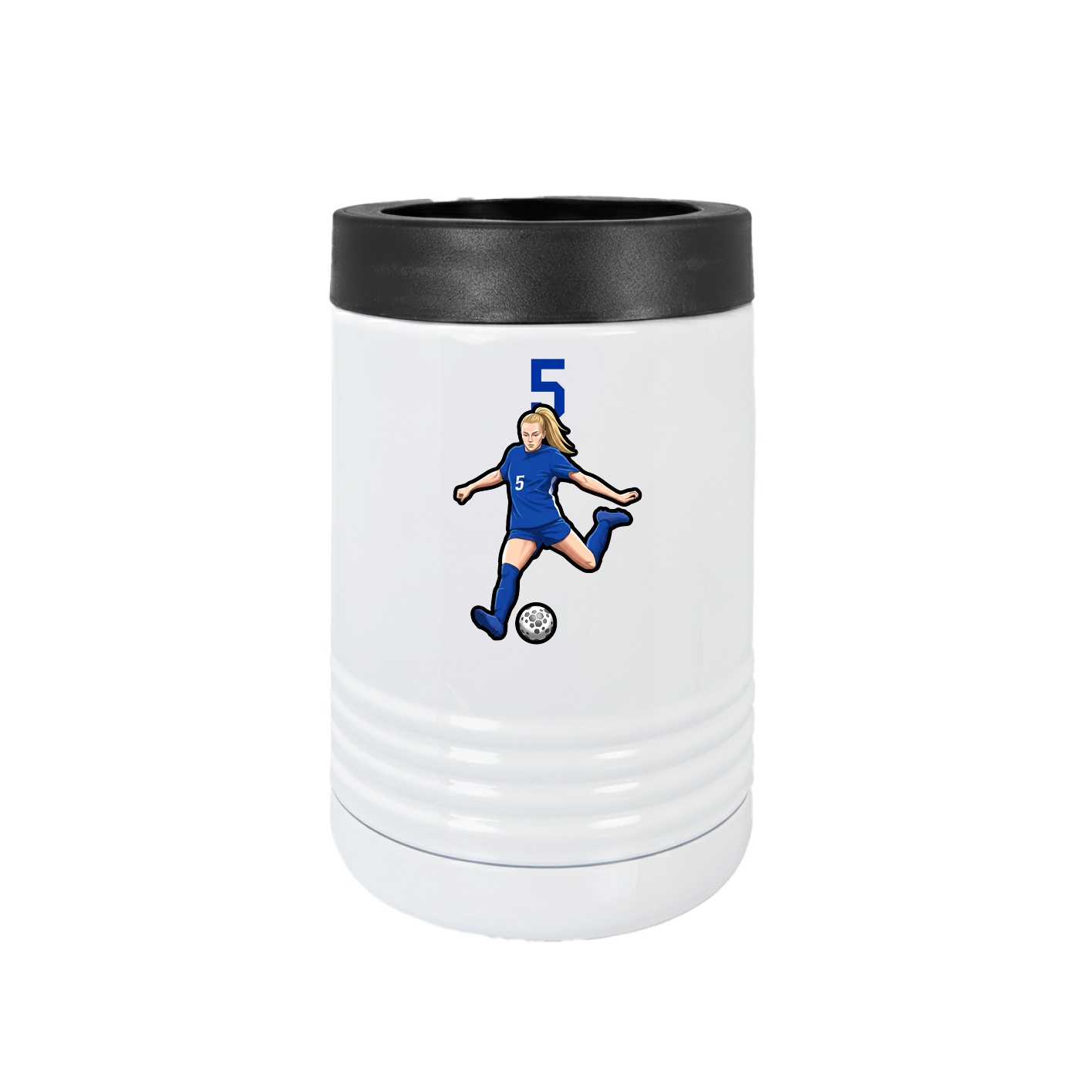Beverage Holder — Number Top in White