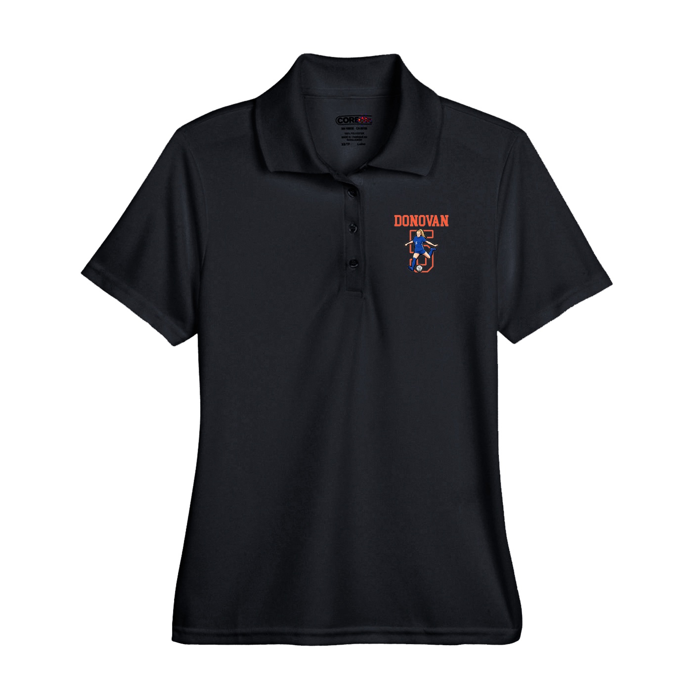 Performance Polo — Shirsey in Black