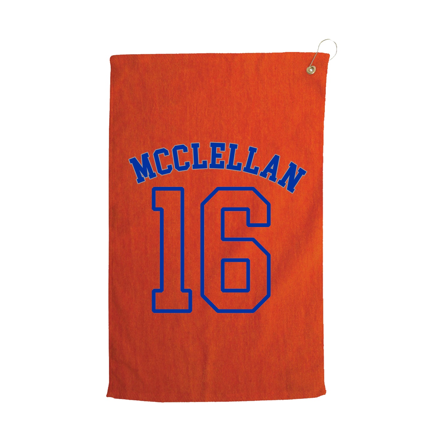 Golf Towel — Shirsey Arch in Orange