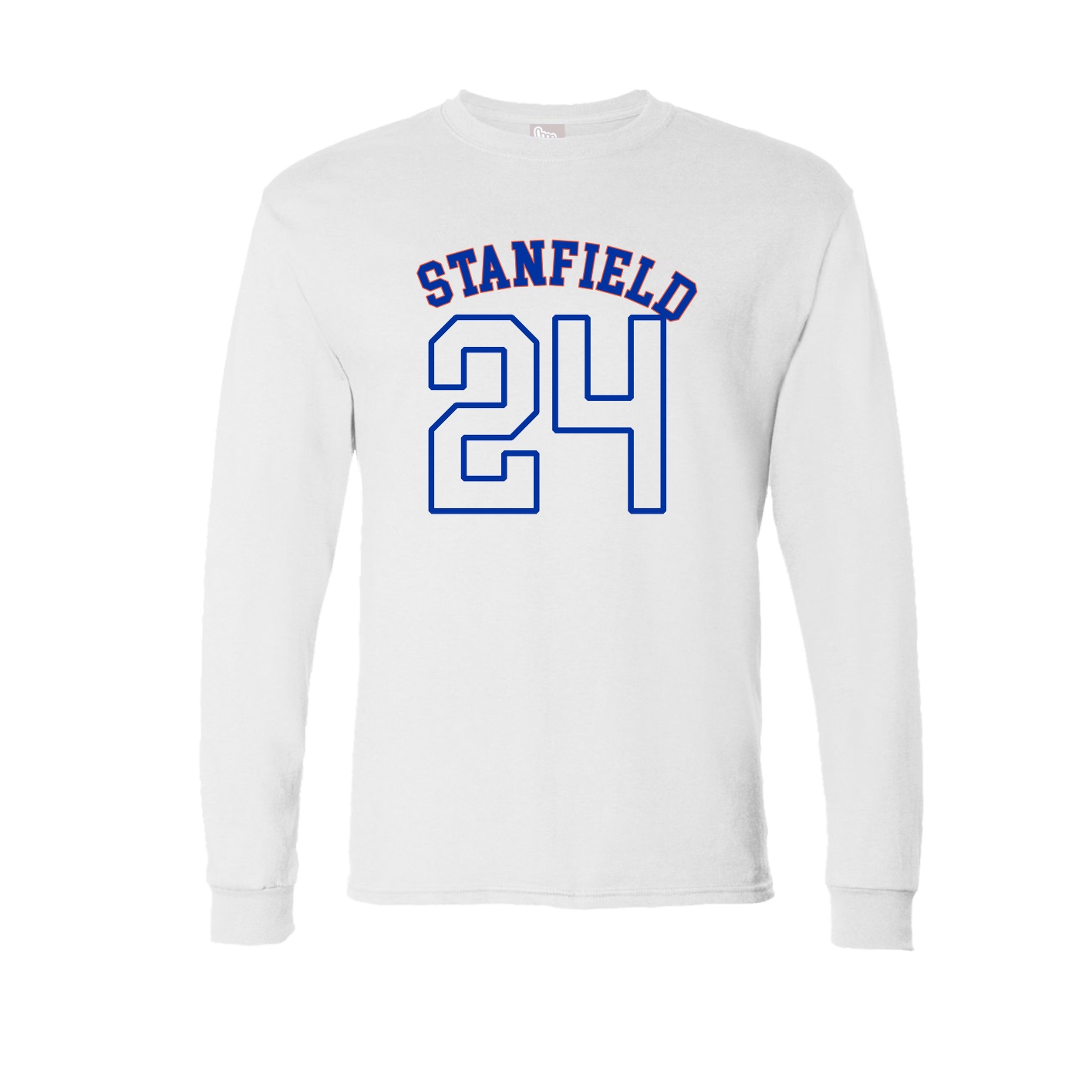 Long Sleeve Tee — Shirsey Arch in White