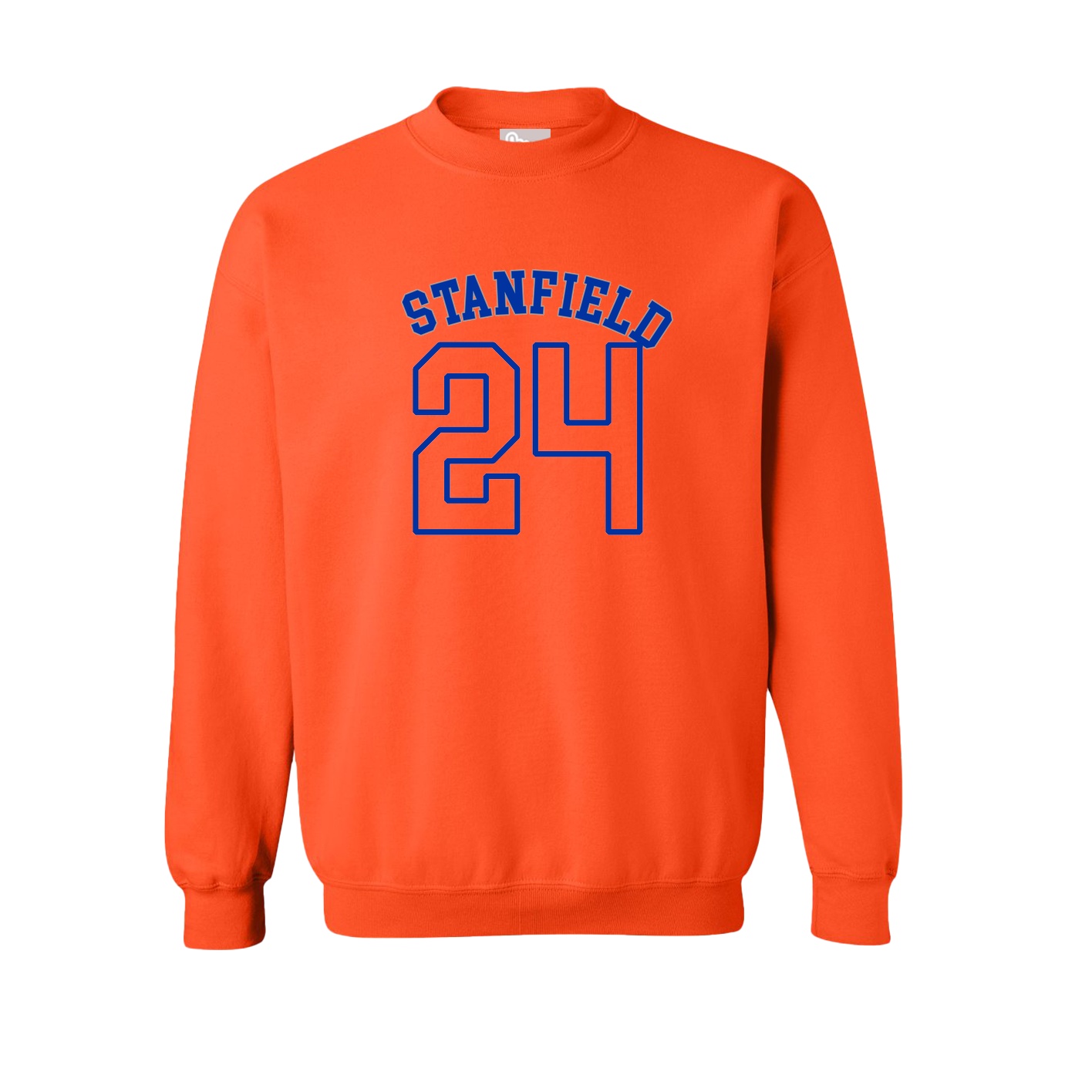 Fleece Crew — Shirsey Arch in Orange