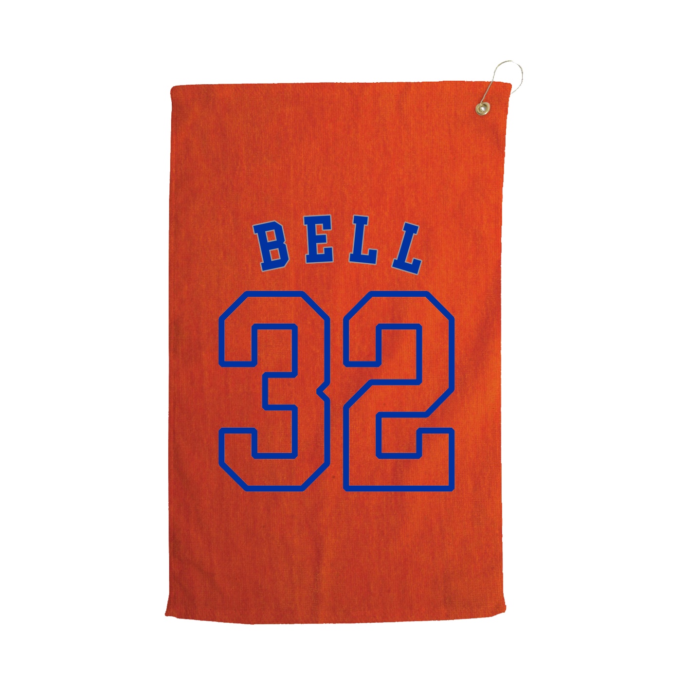 Golf Towel — Shirsey Arch in Orange