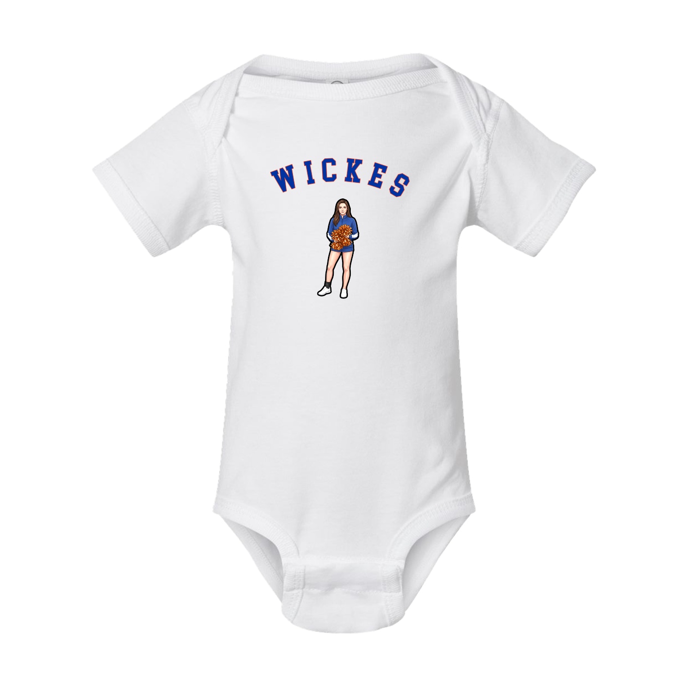 Baby Onesie — Shirsey Arch in White