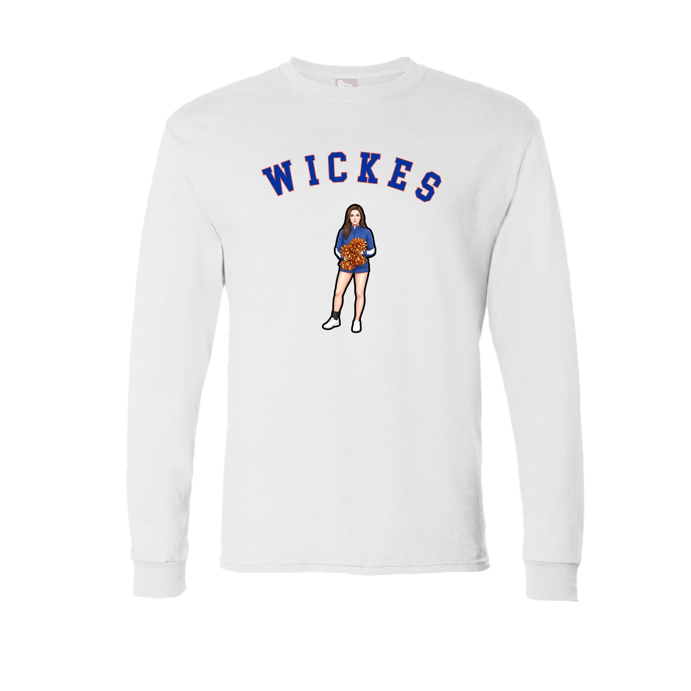 Long Sleeve Tee — Shirsey Arch in White