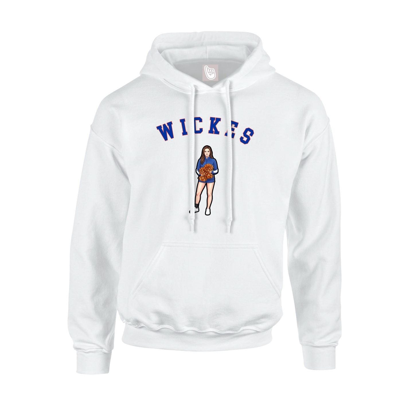 Hoodie — Shirsey Arch in White