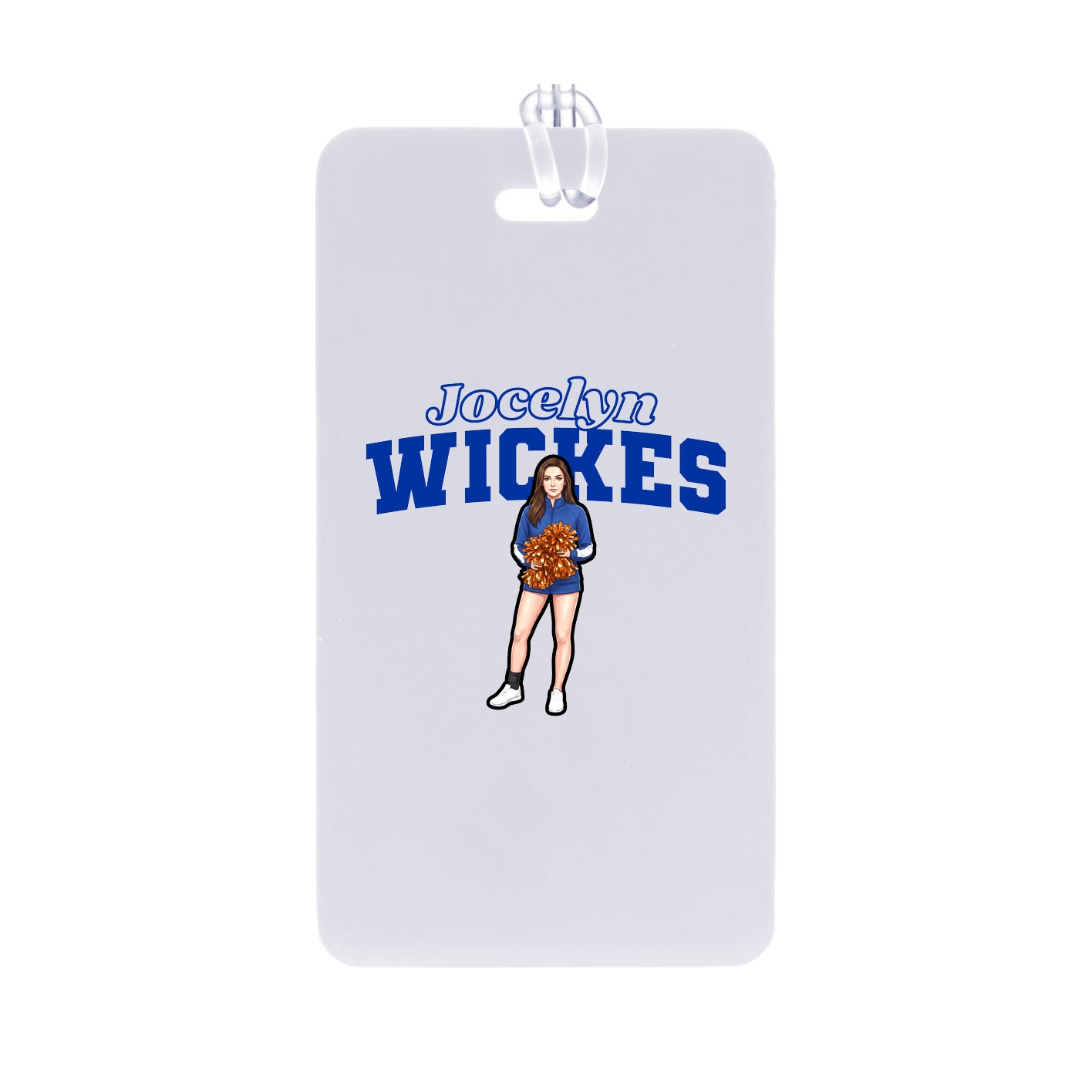 Bag Tag — Name Arch in Classic