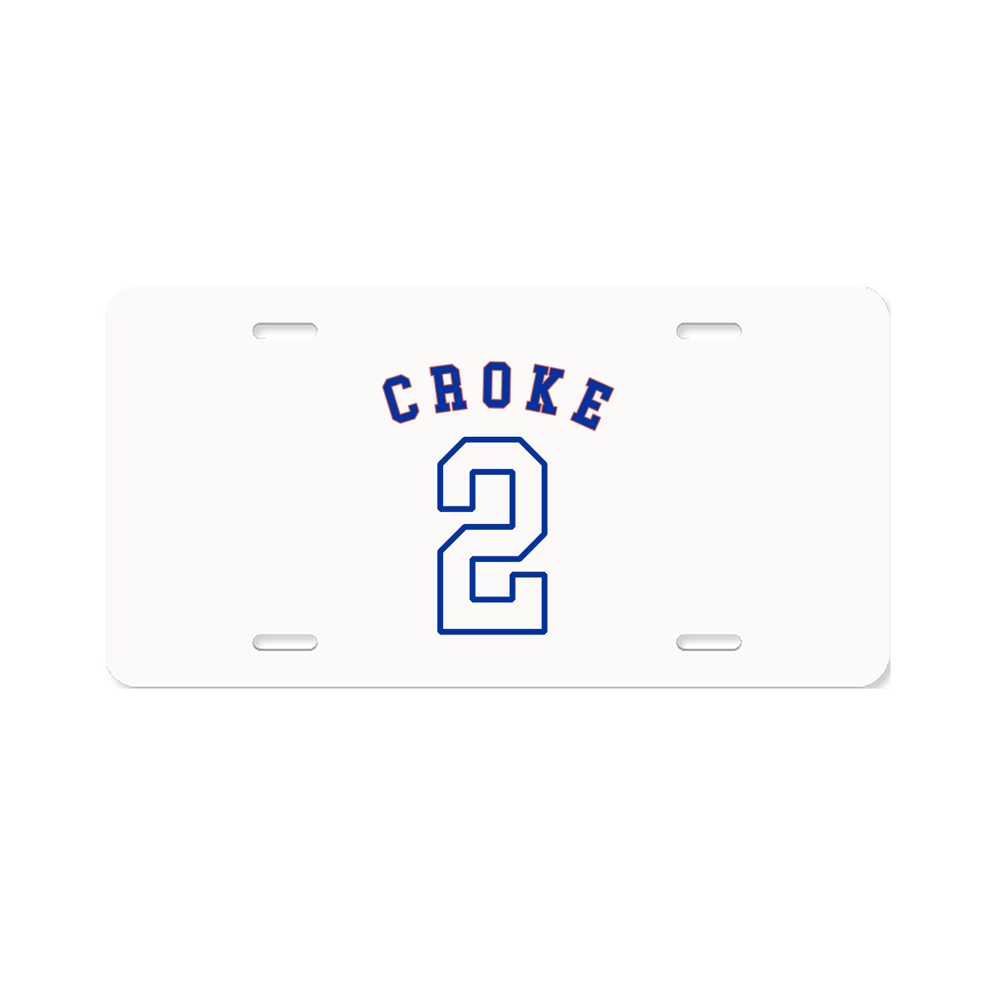 License Plate — Shirsey Arch in Classic