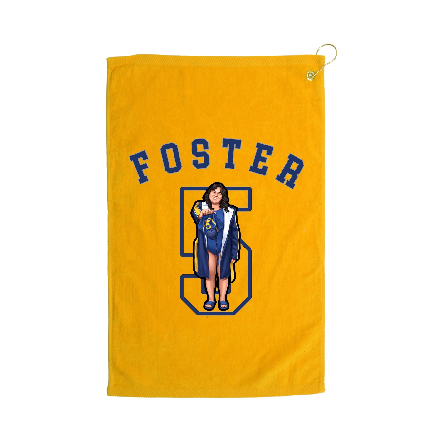 Terry Velour Golf Towel