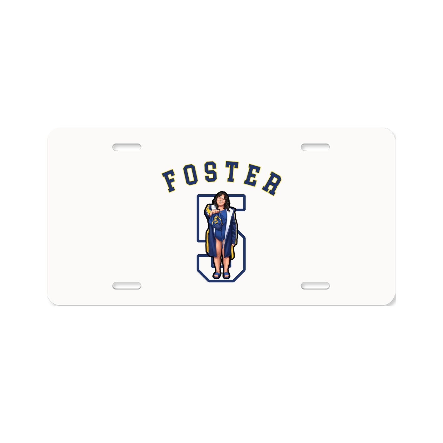 License Plate — Shirsey Arch in Classic