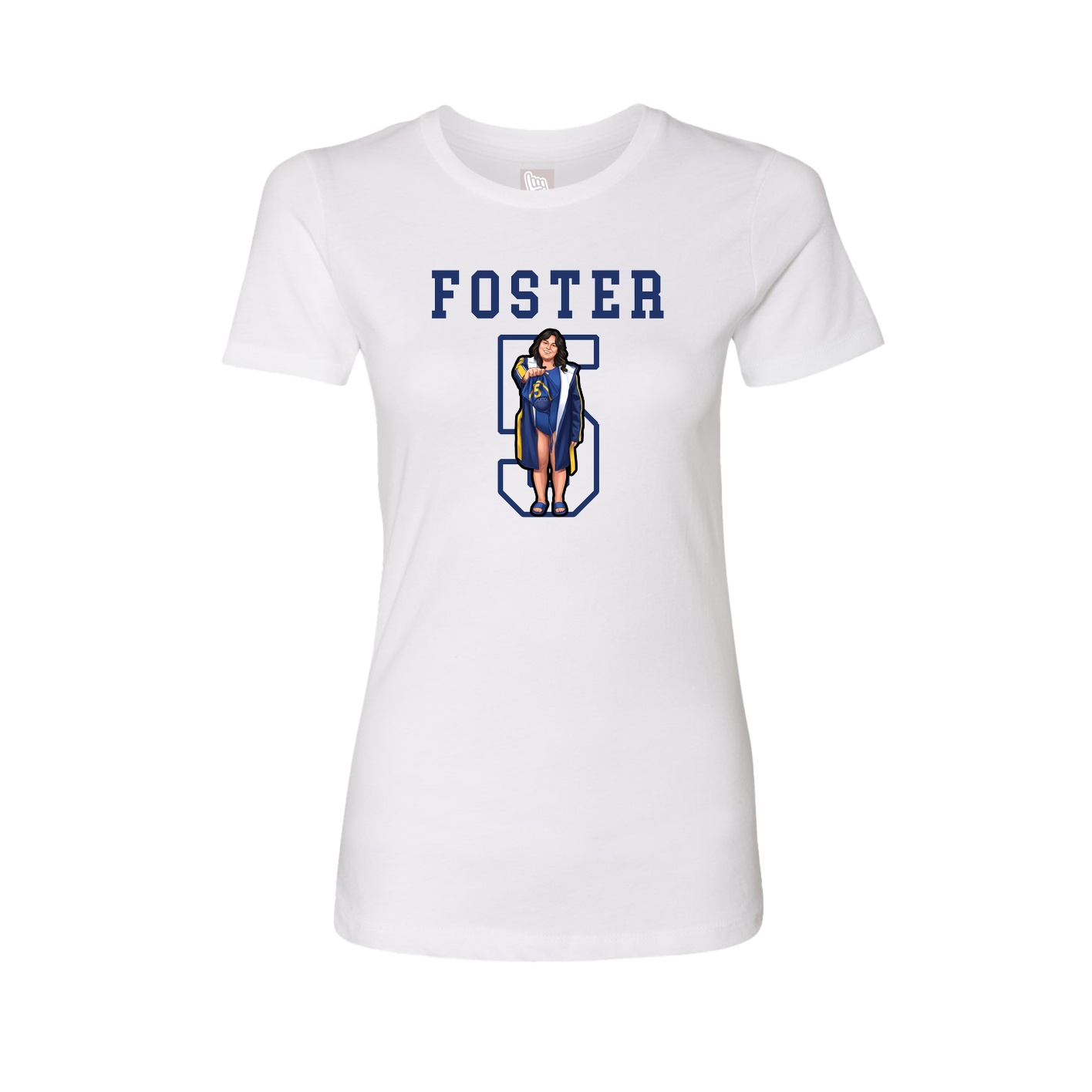 Fitted Women's Tee — Shirsey in White