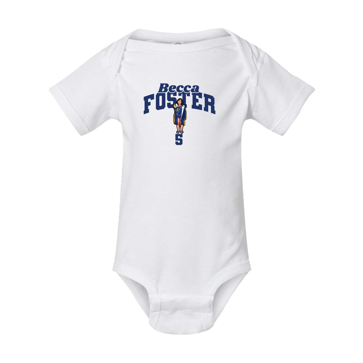 Baby Onesie — Signature Arch in White