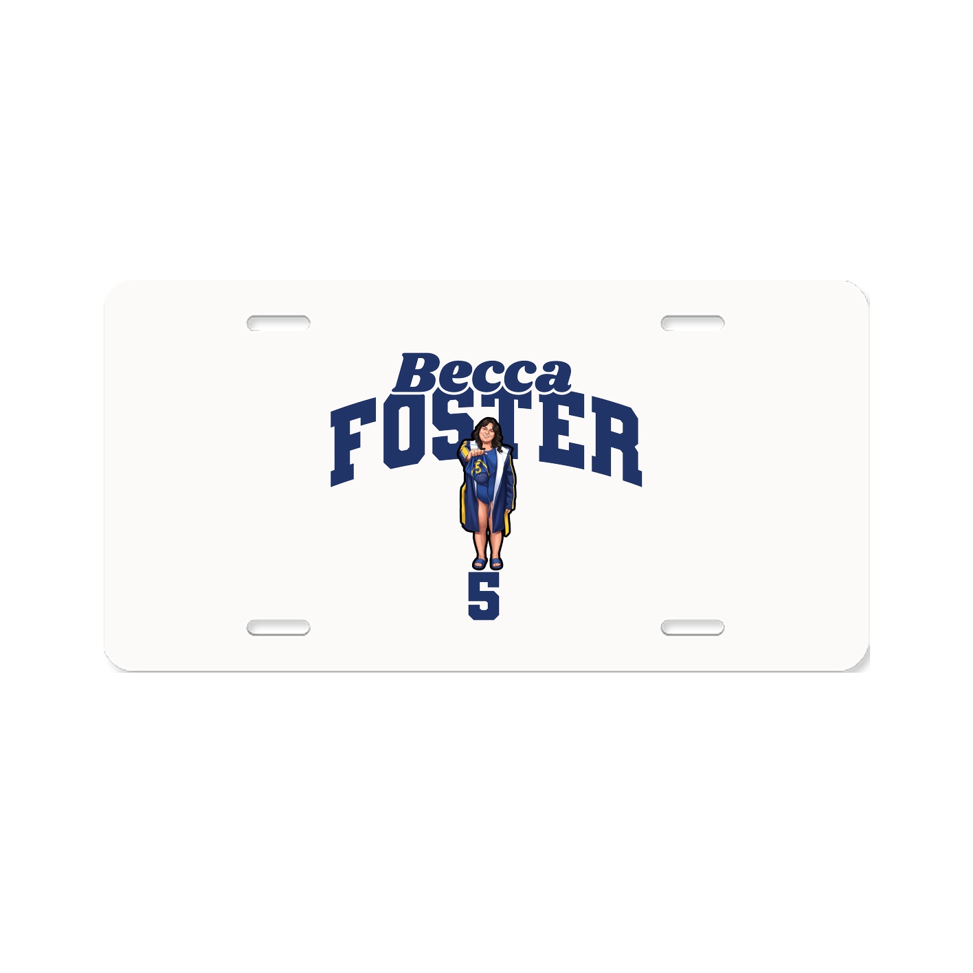 License Plate — Signature Arch in Classic