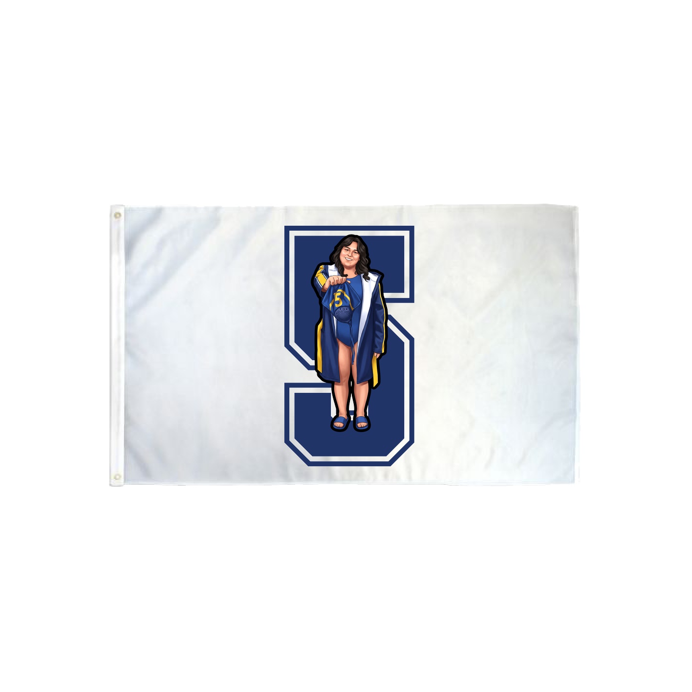 3x5 Flag — Number in Classic