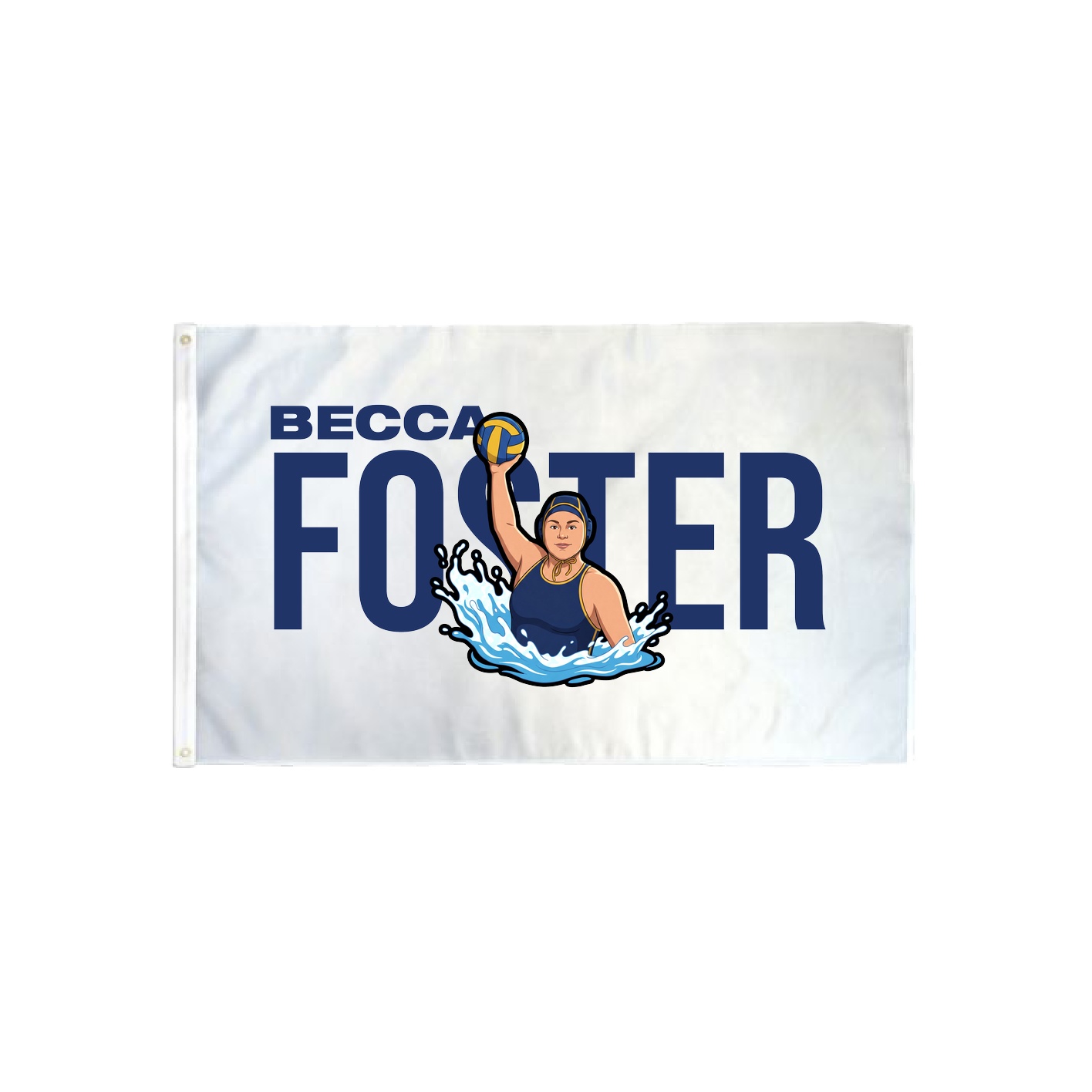 3x5 Flag — Player Name in Classic