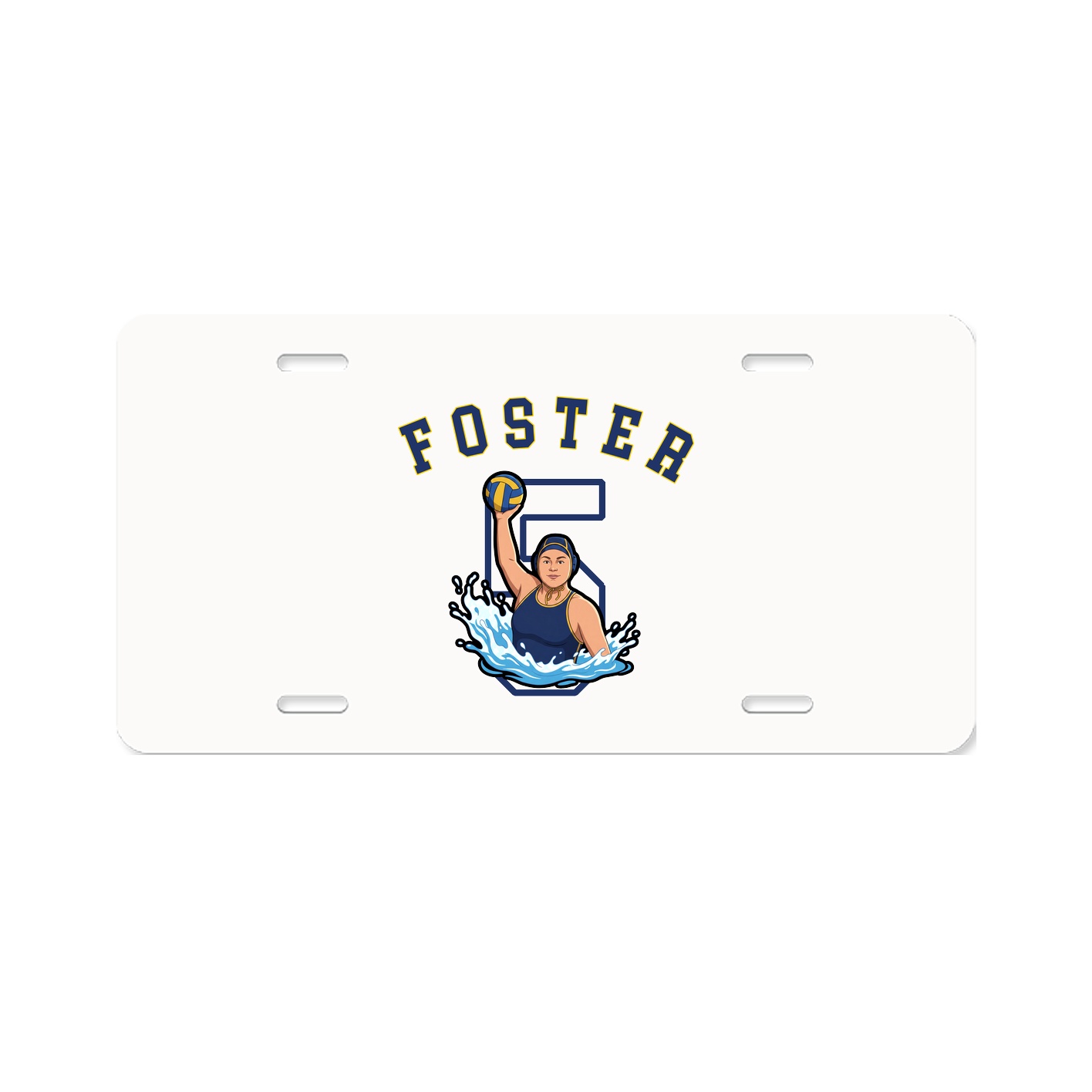 License Plate — Shirsey Arch in Classic
