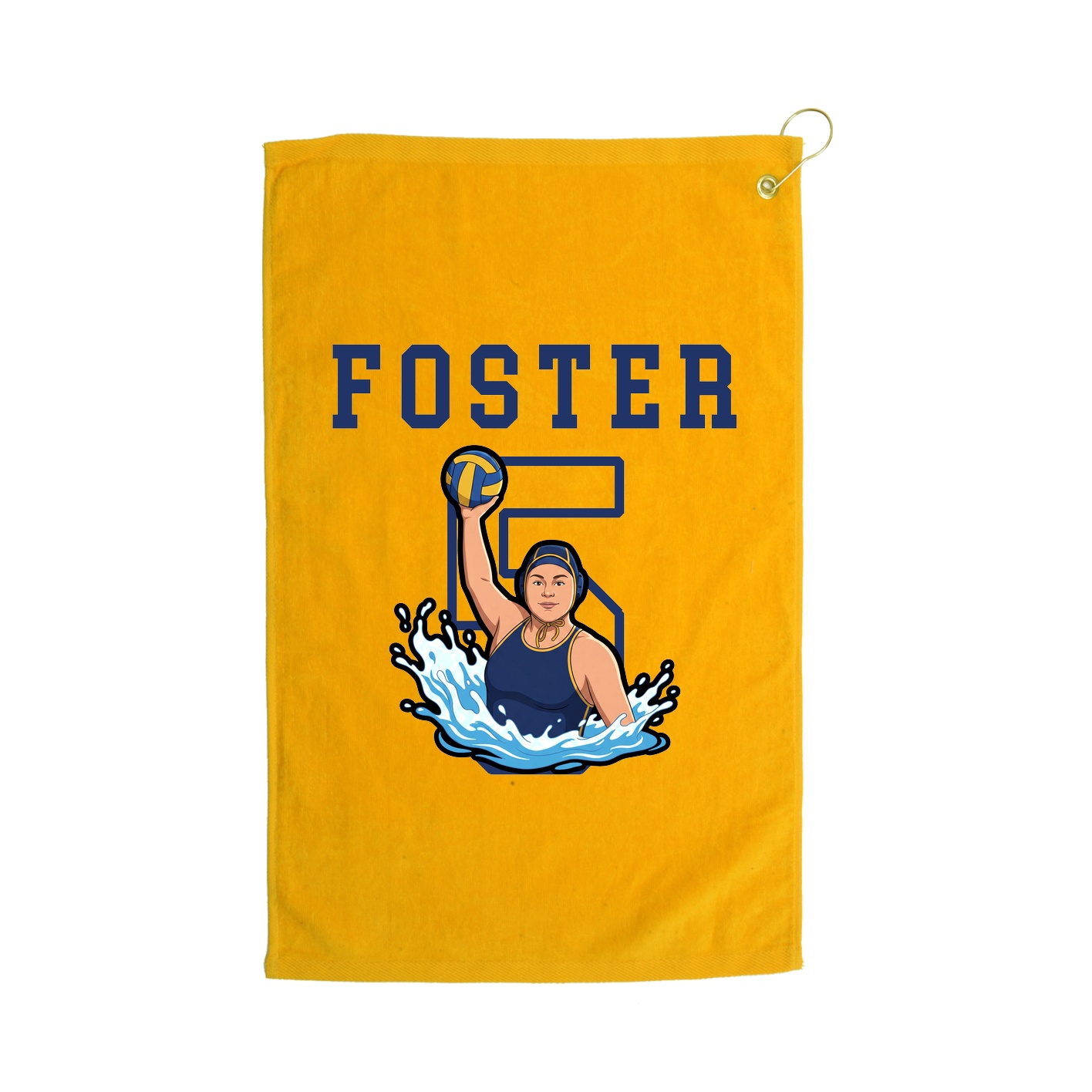 Terry Velour Golf Towel