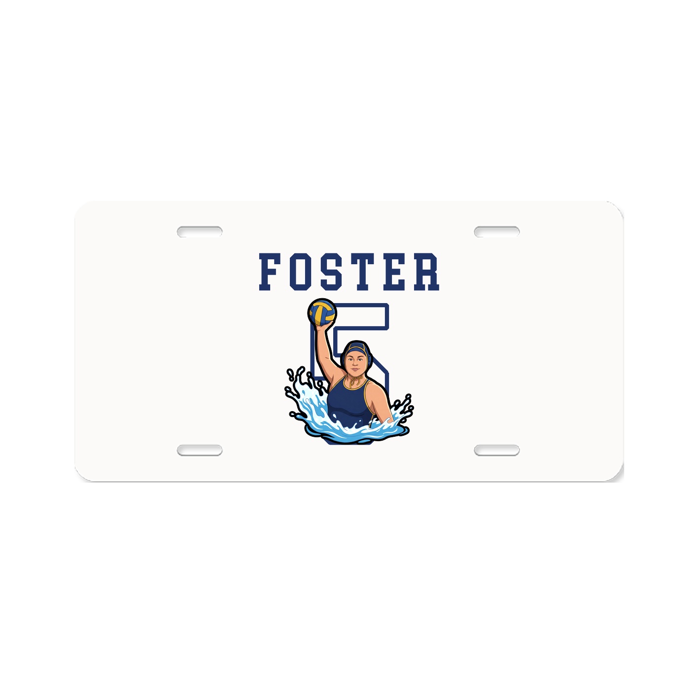 License Plate — Shirsey in Classic