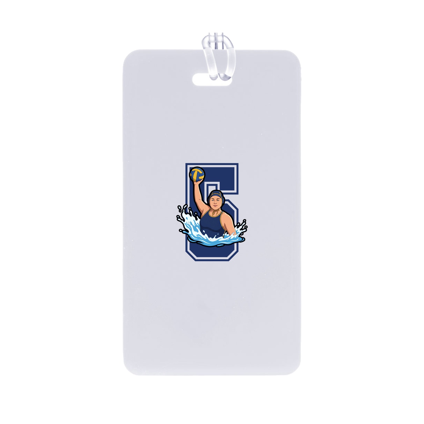Bag Tag — Number in Classic