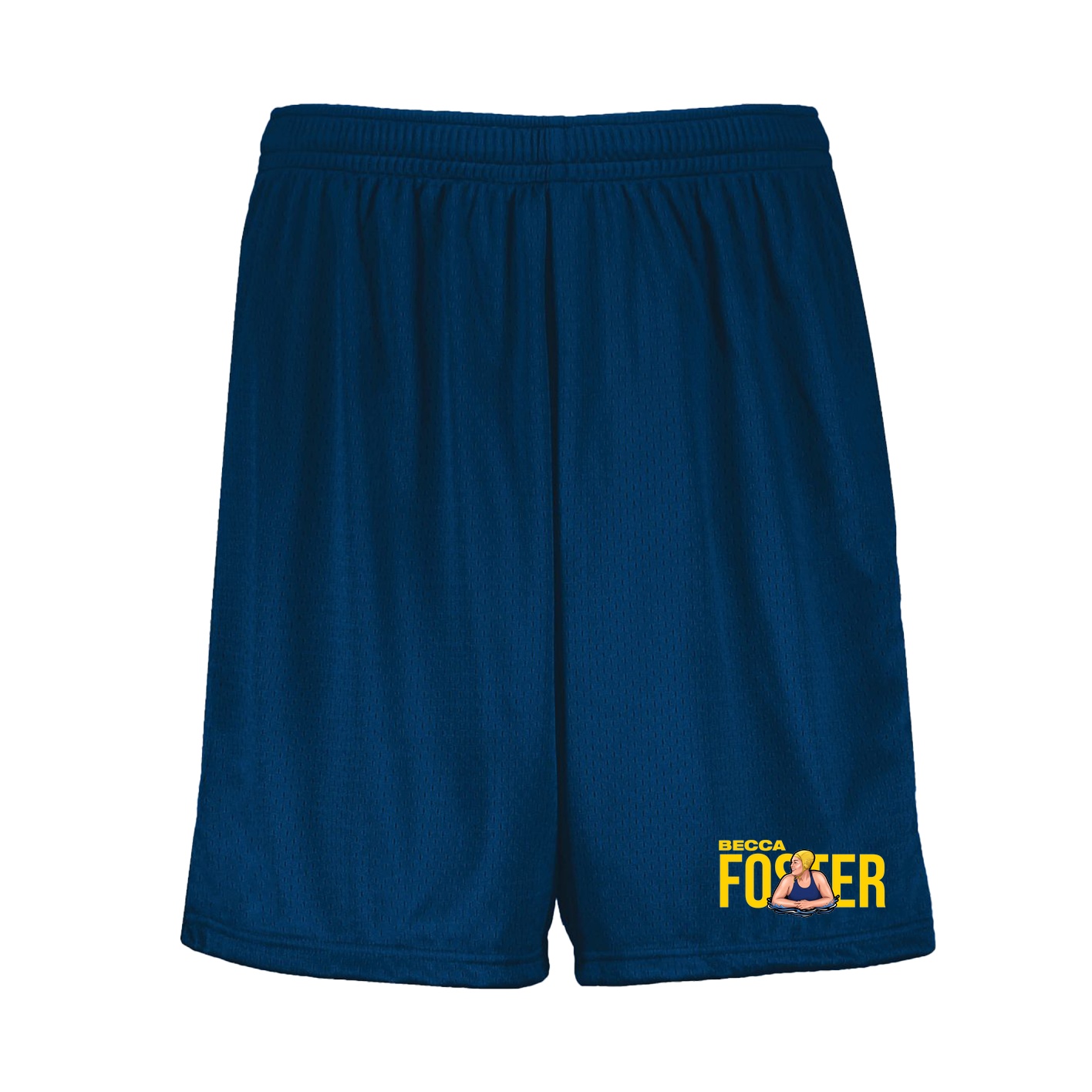 Shorts — Player Name in Navy