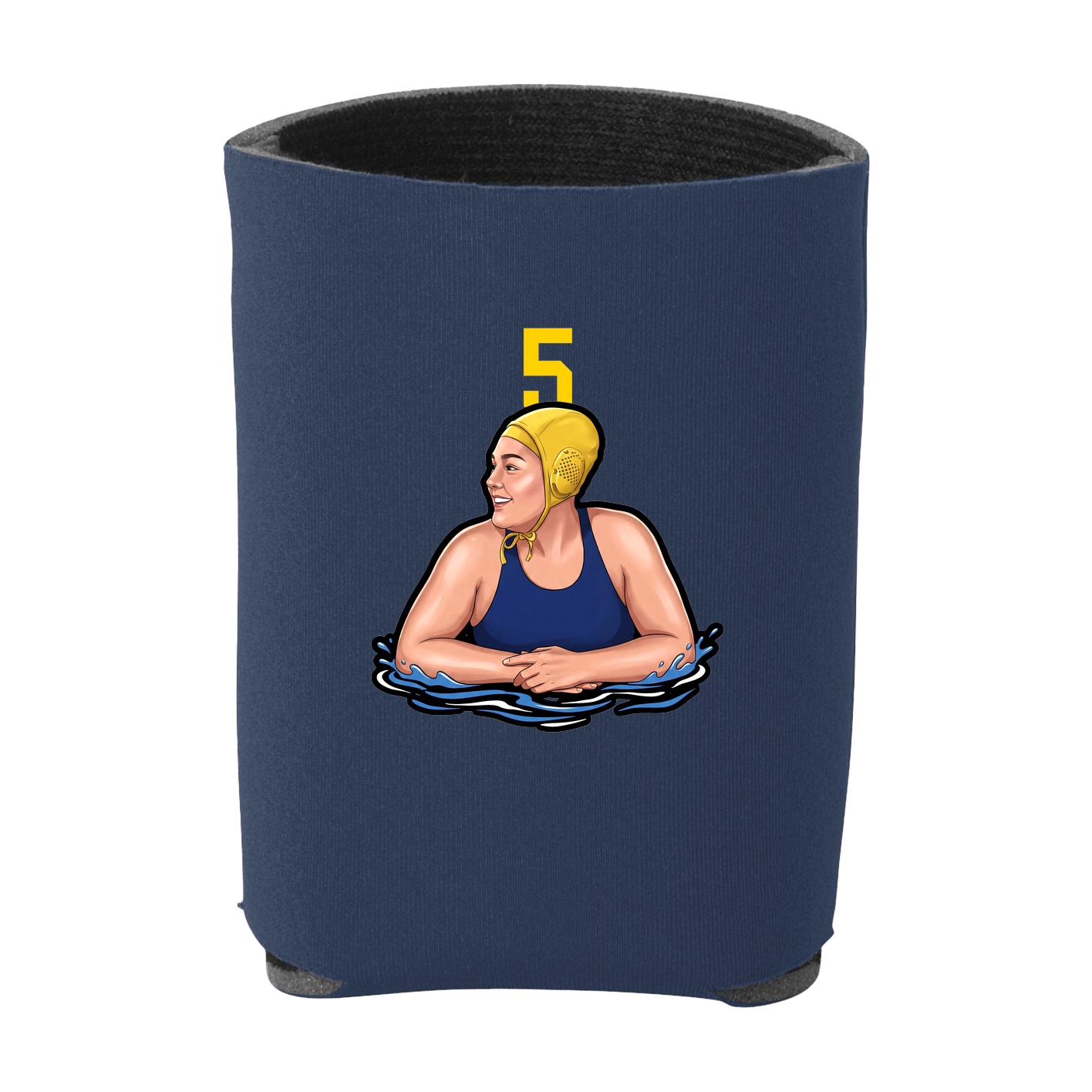 Can Holder — Number Top in Navy