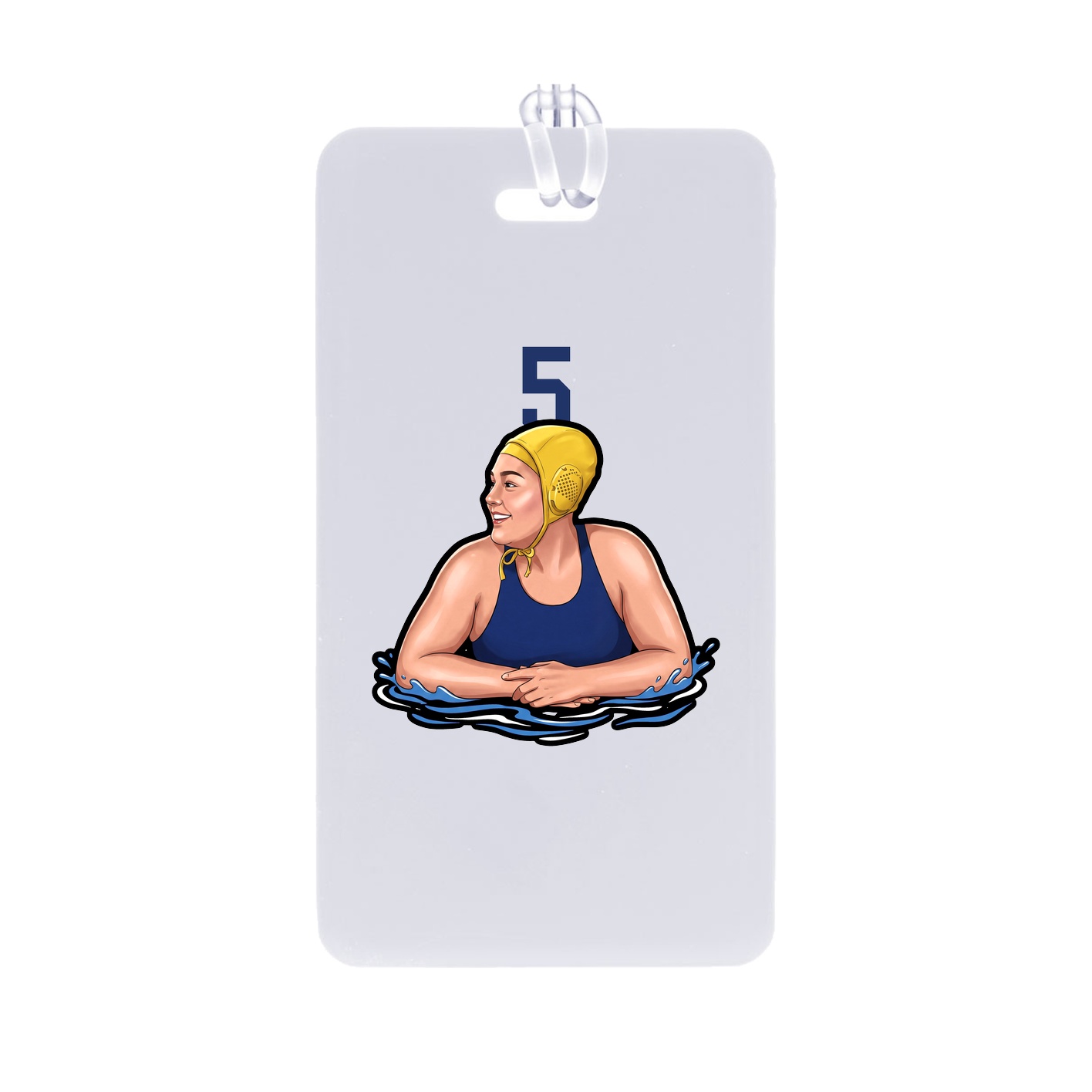 Bag Tag — Number Top in Classic