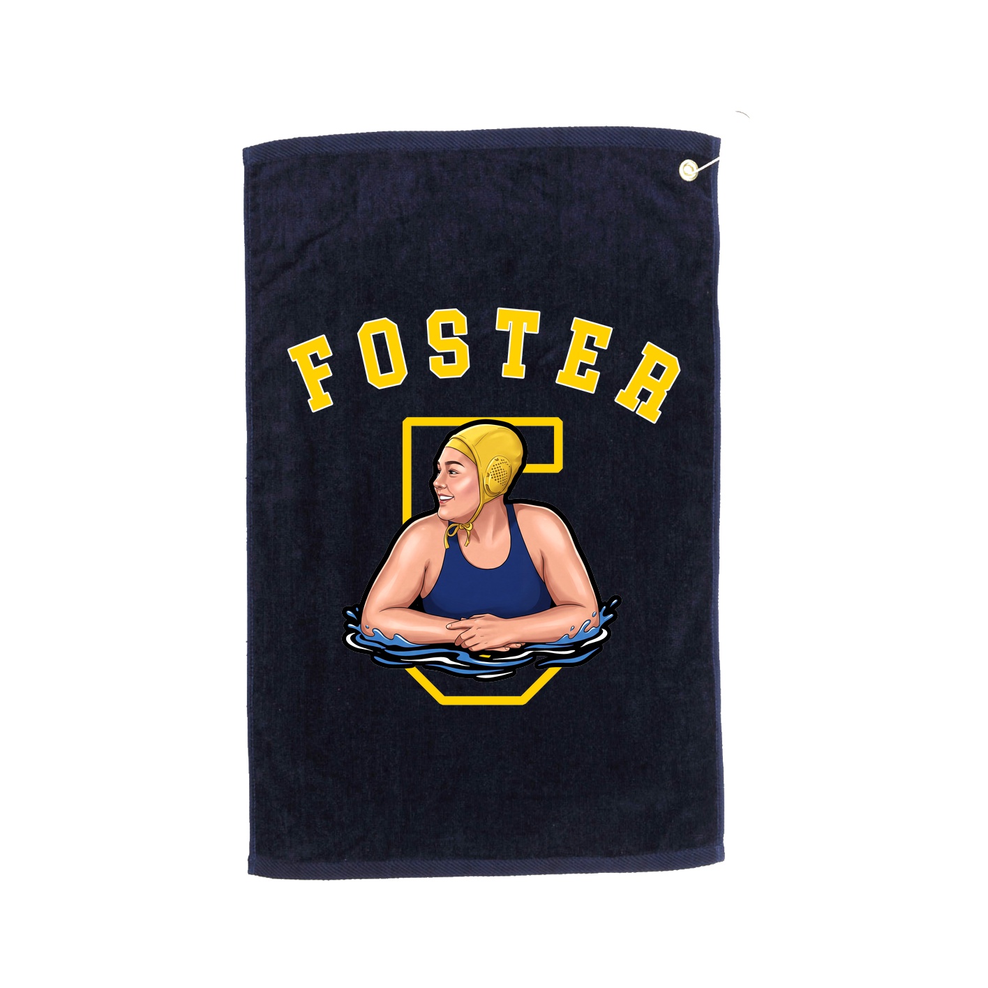 Golf Towel — Shirsey Arch in Navy