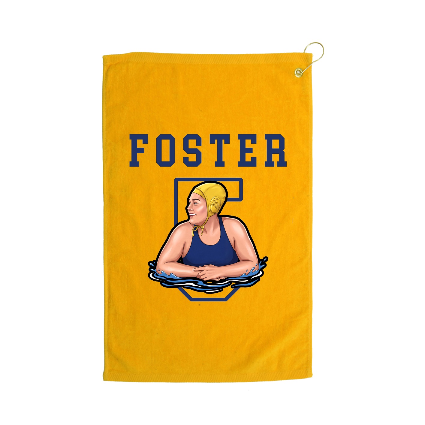 Golf Towel — Shirsey in Gold