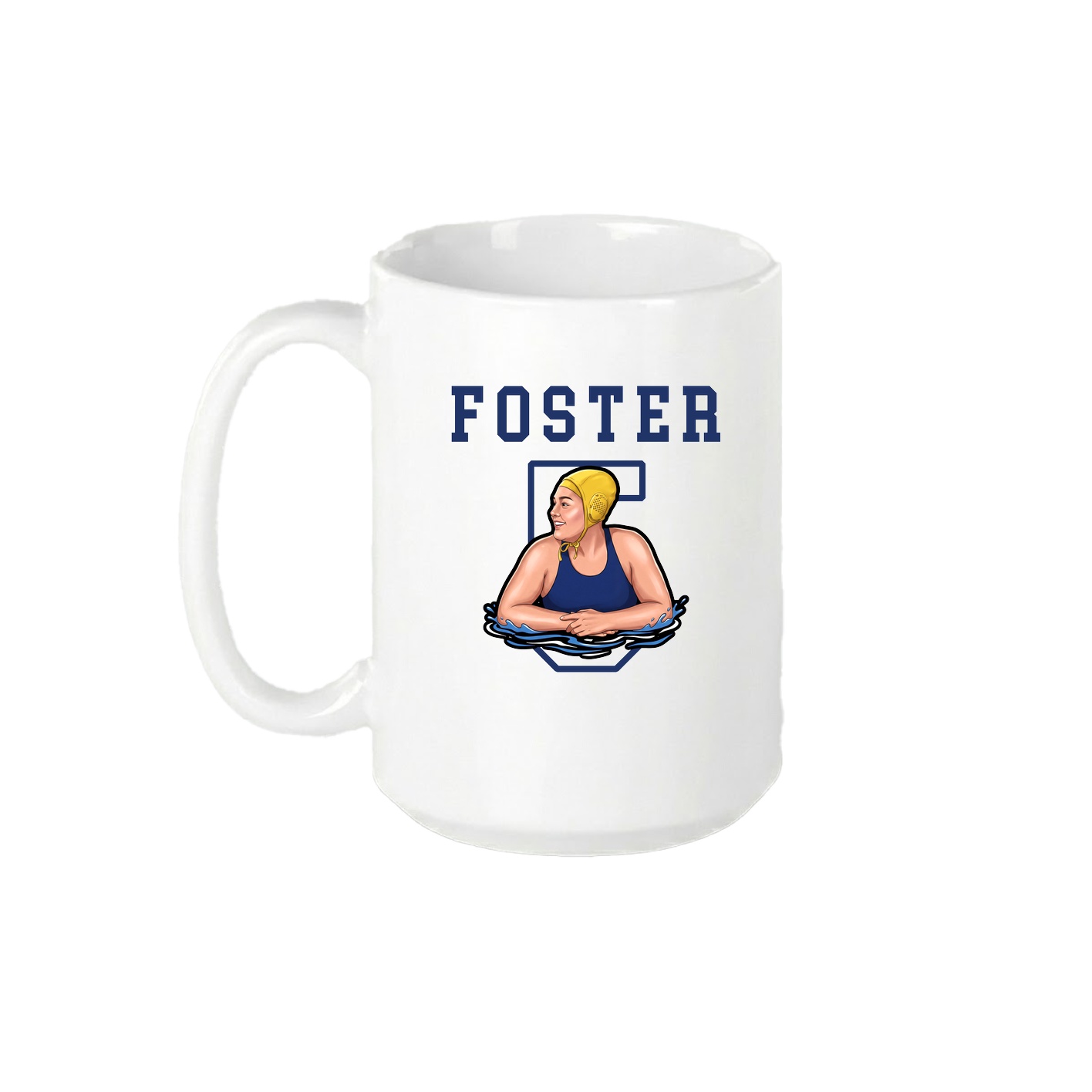 15oz Coffee Mug — Shirsey in White