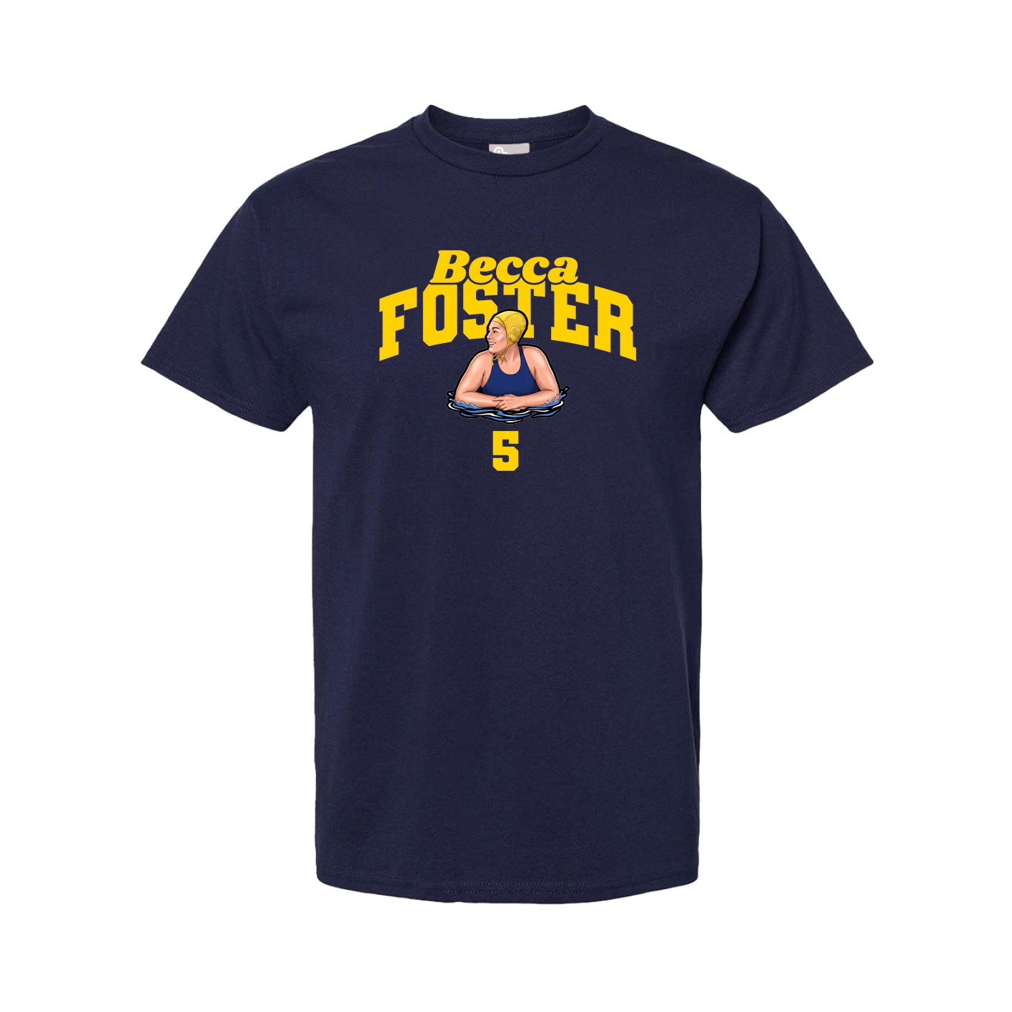 Tee — Signature Arch in Navy