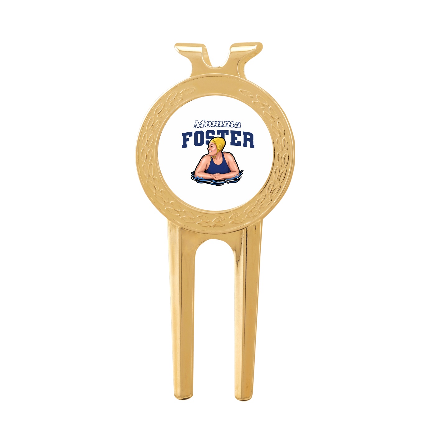 Divot Tool with Ball Marker — Mothers Day Block in Classic