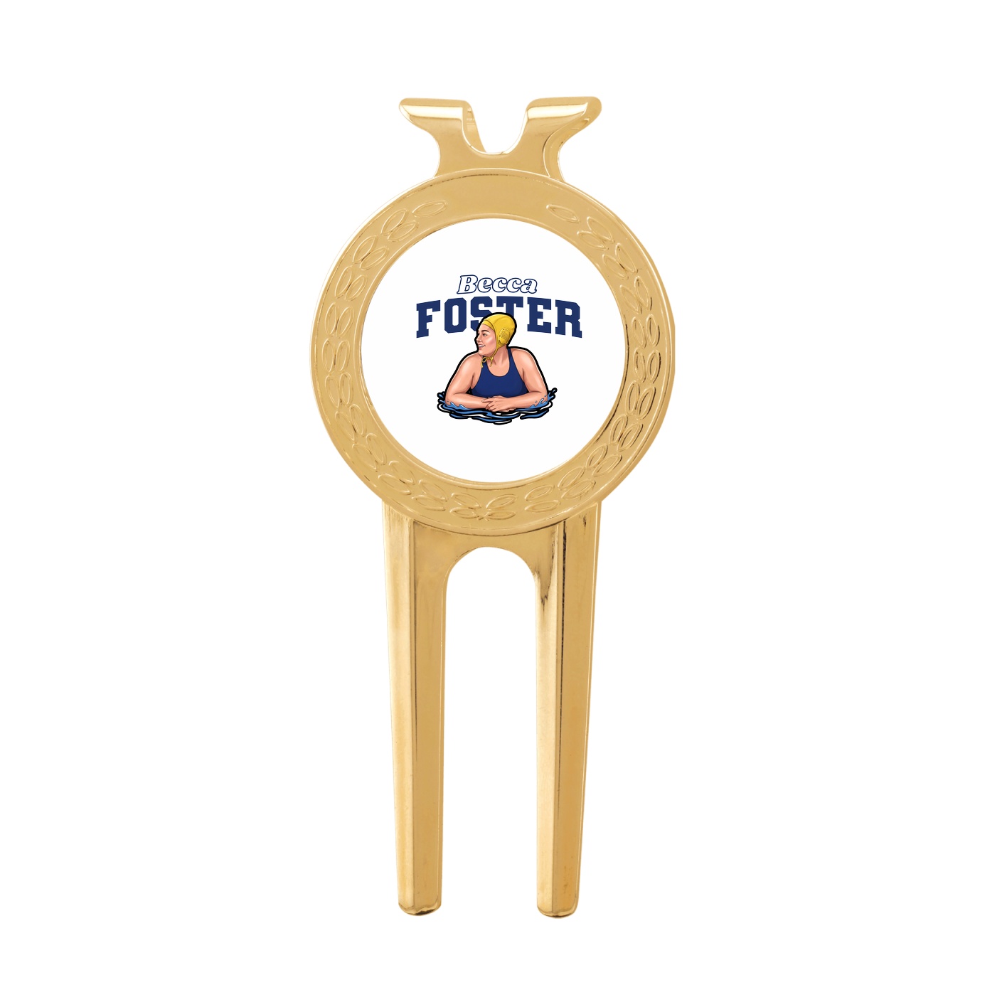 Divot Tool with Ball Marker — Name Arch in Classic