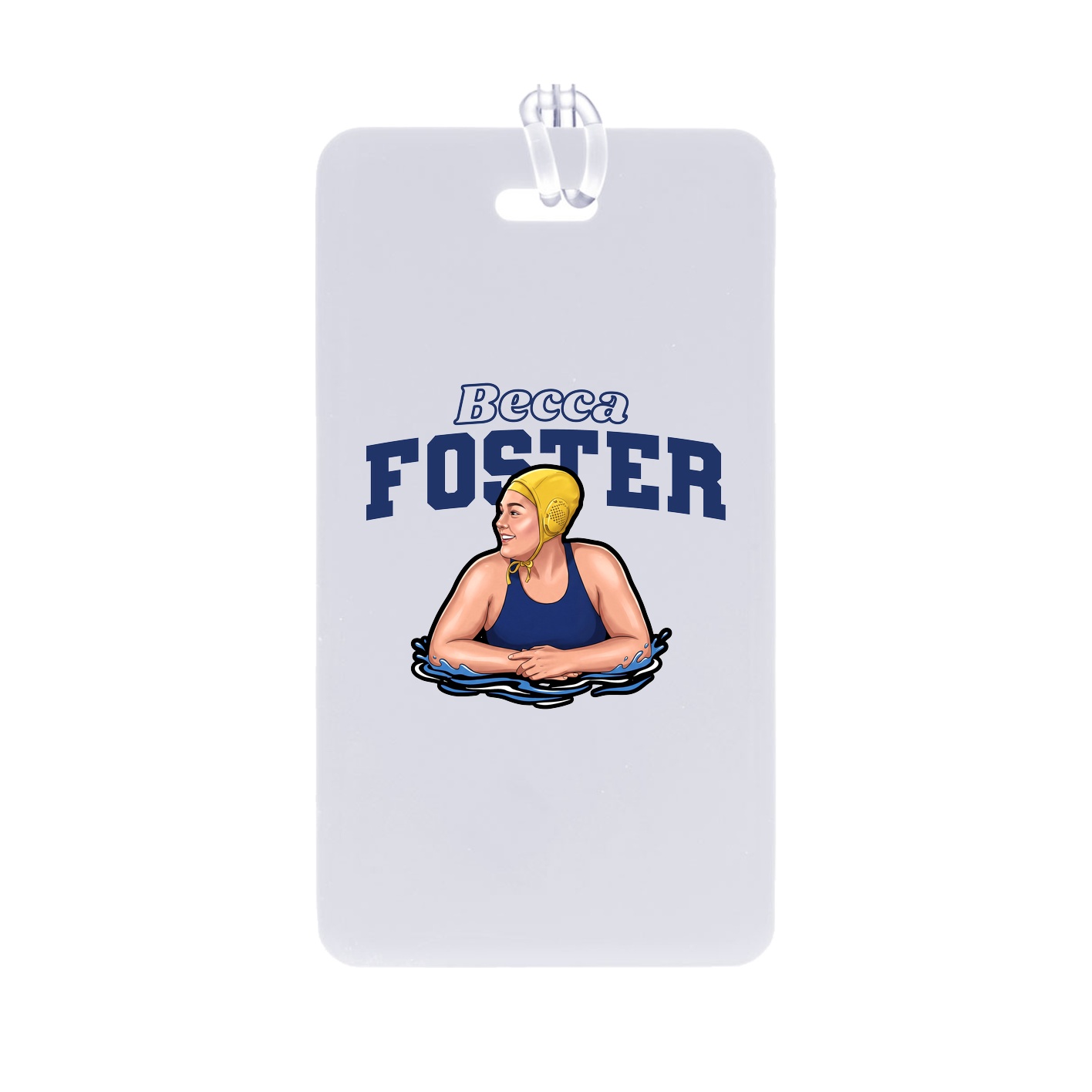 Bag Tag — Name Arch in Classic