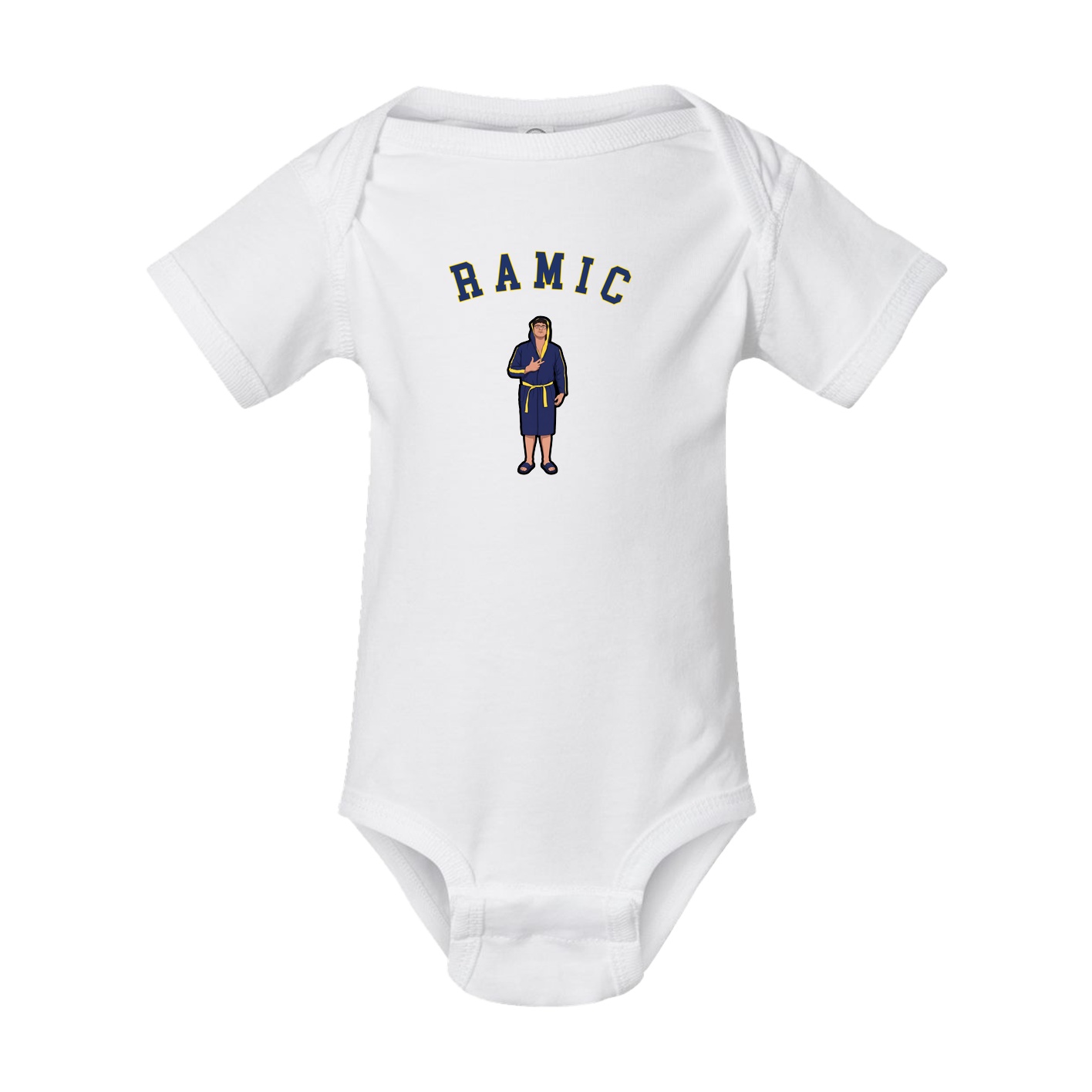 Baby Onesie — Shirsey Arch in White