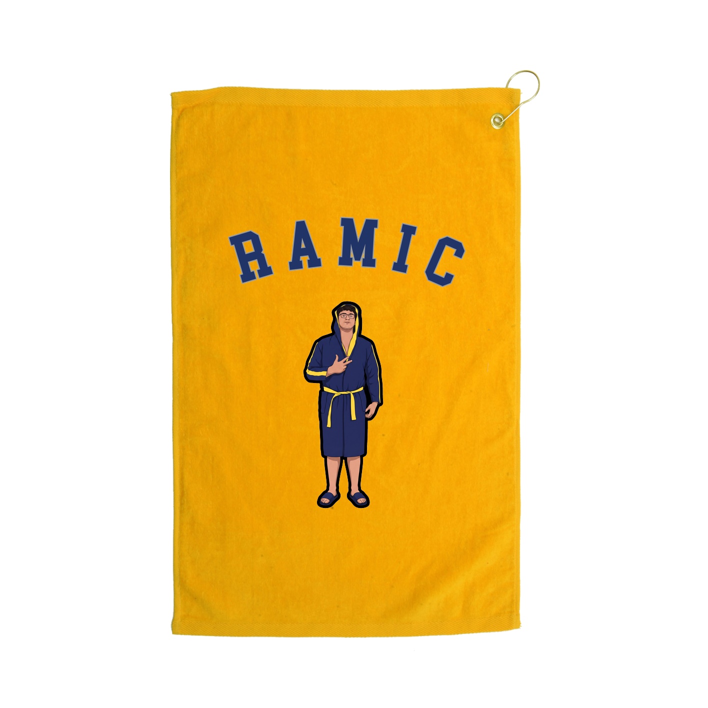 Golf Towel — Shirsey Arch in Gold