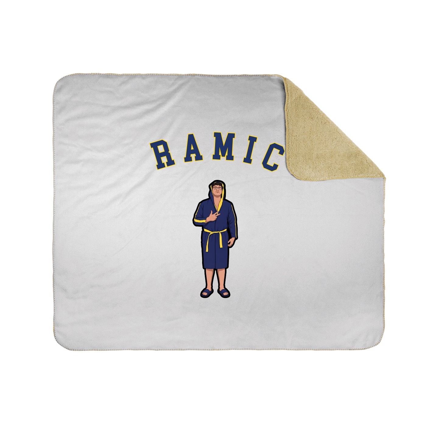 Throw Blanket — Shirsey Arch in White