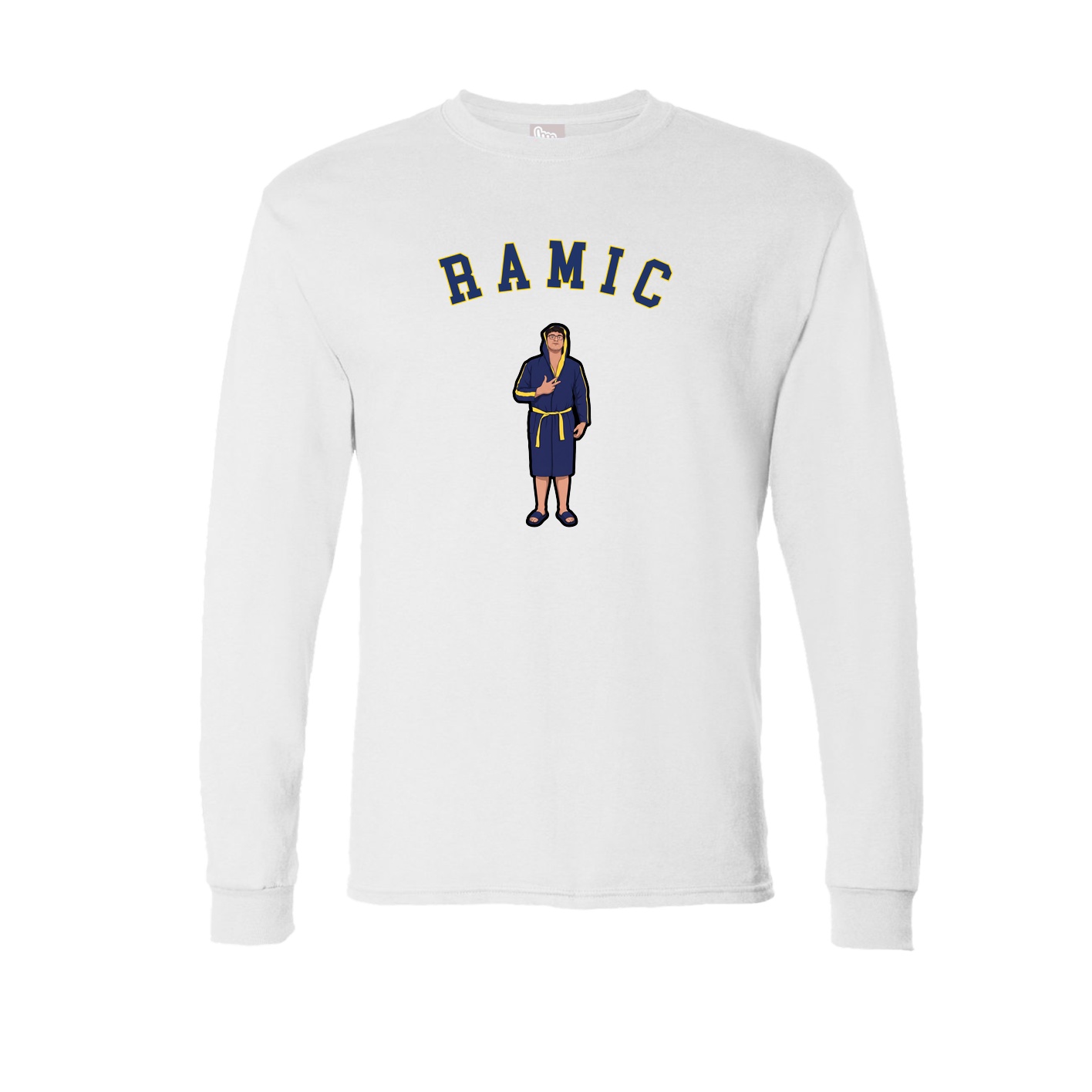 Long Sleeve Tee — Shirsey Arch in White