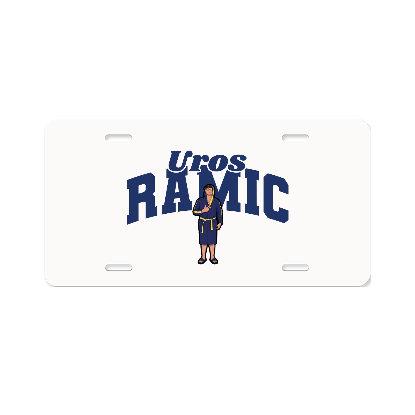 License Plate — Signature Arch in Classic