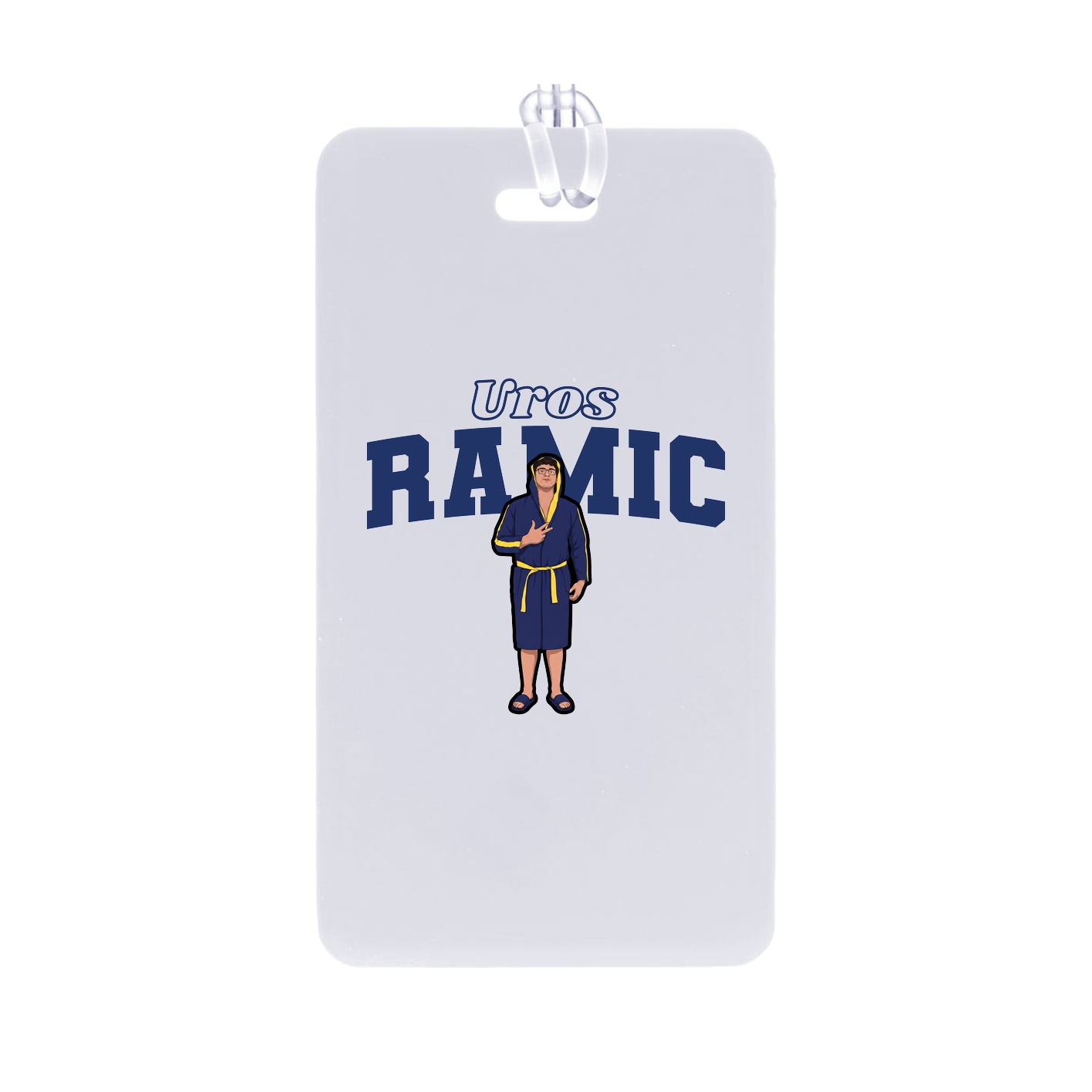 Bag Tag — Name Arch in Classic