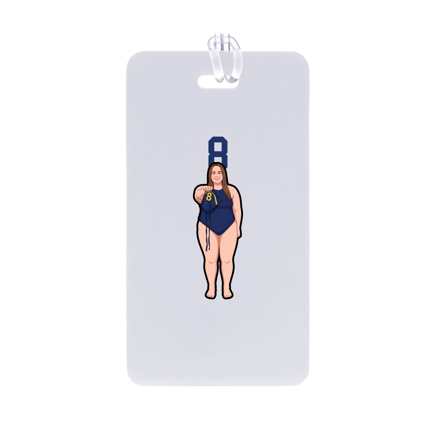 Bag Tag — Number Top in Classic