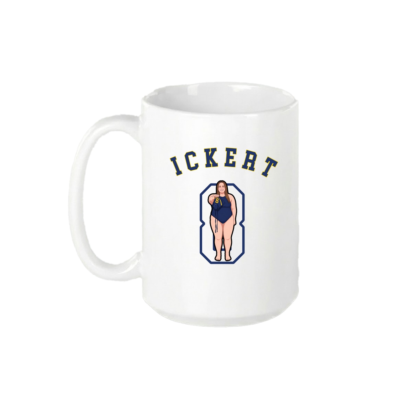 15oz Coffee Mug — Shirsey Arch in White