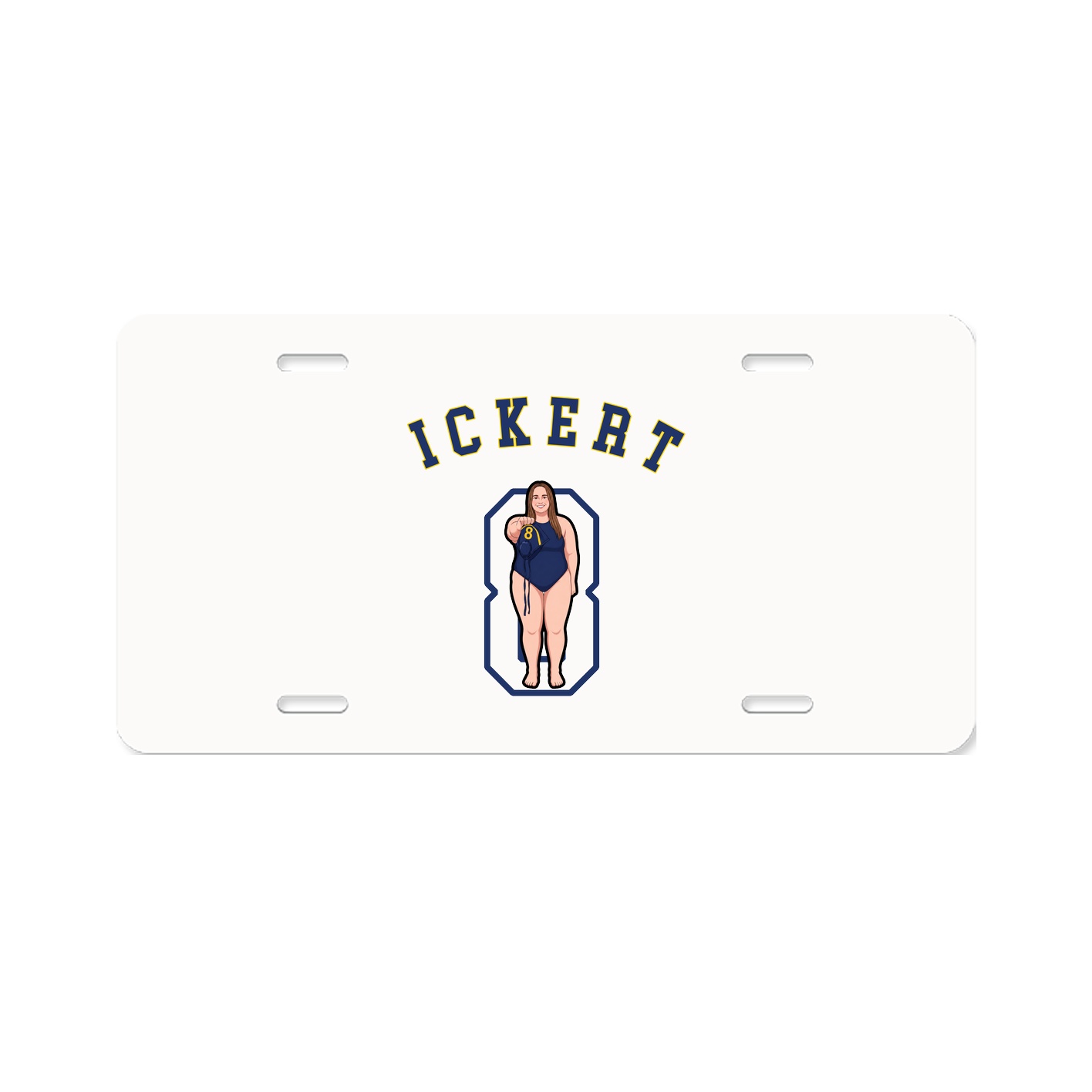 License Plate — Shirsey Arch in Classic