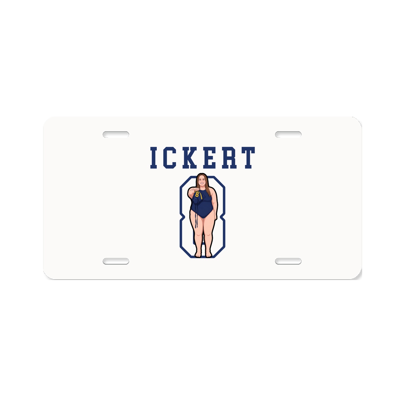 License Plate — Shirsey in Classic
