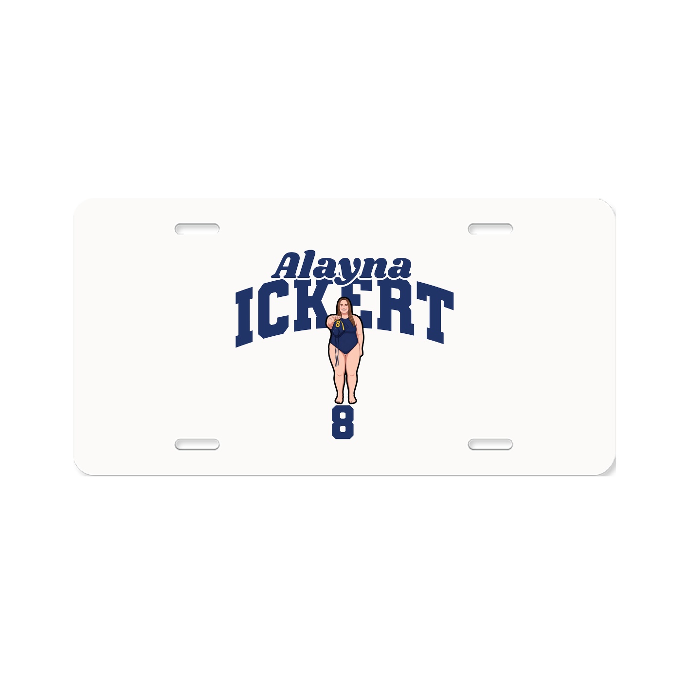 License Plate — Signature Arch in Classic