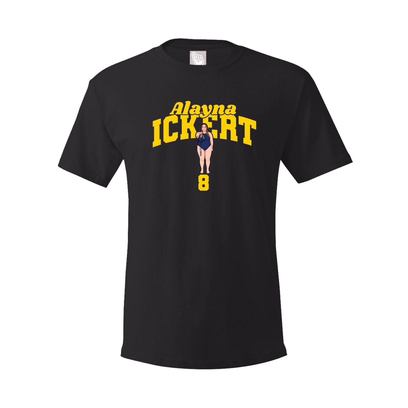 Youth Tee — Signature Arch in Black